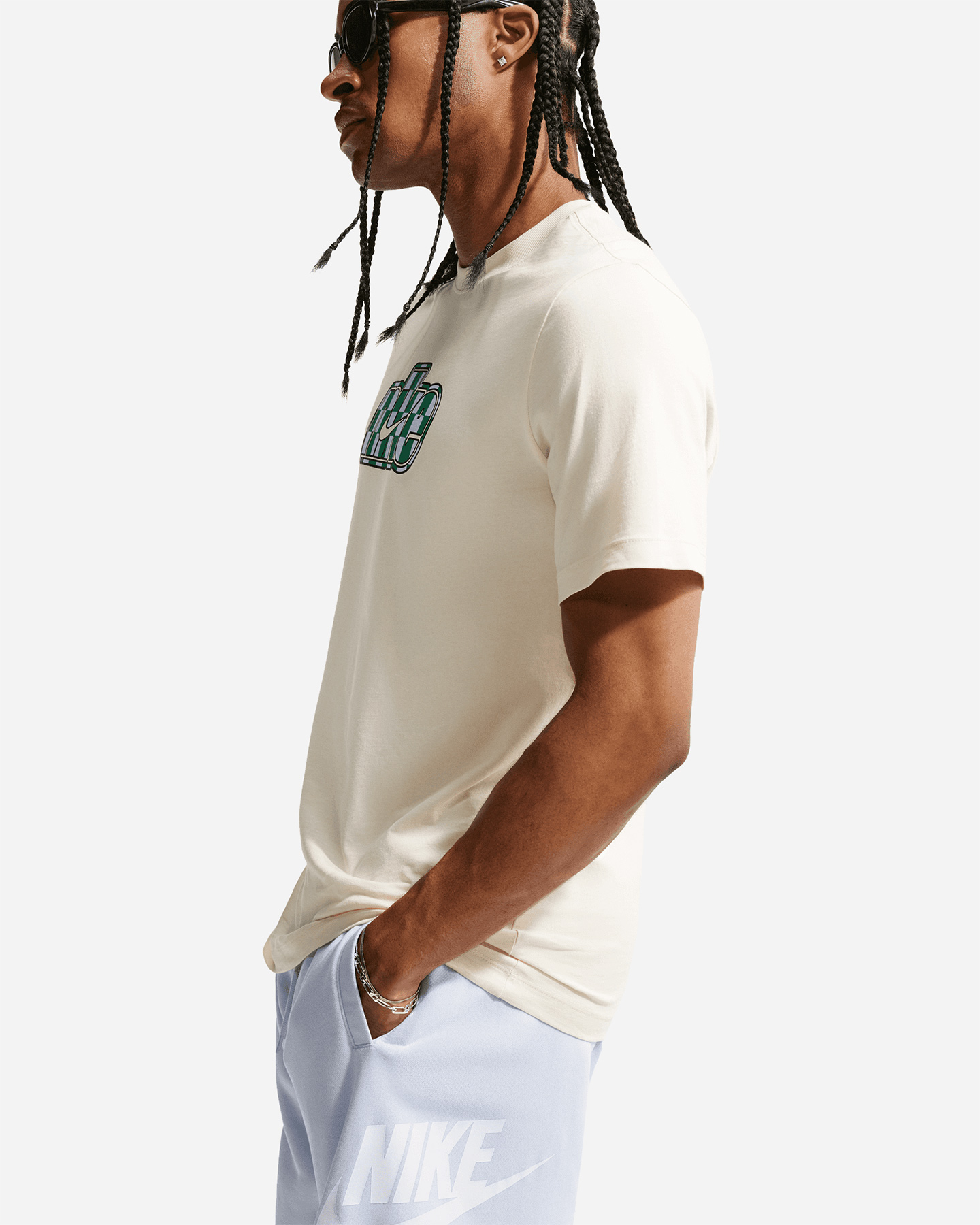 Pantaloncini NIKE ALUMNI BIG LOGO M - Azzurro - 5 | Cisalfa Sport