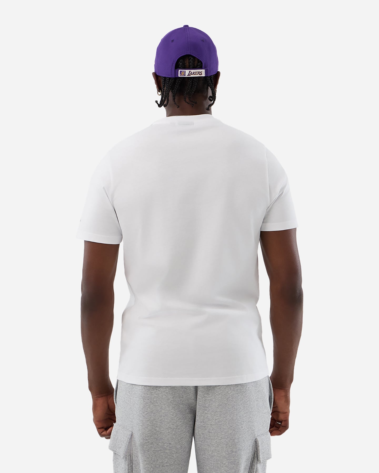 Maglia basket NEW ERA GRAPHIC LOS ANGELES LAKERS M - Bianco - 1 | Cisalfa Sport