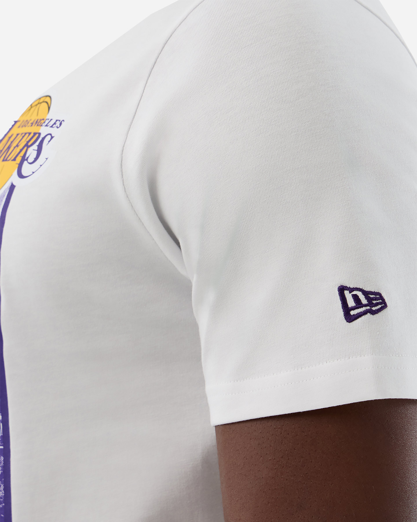 Maglia basket NEW ERA GRAPHIC LOS ANGELES LAKERS M - Bianco - 5 | Cisalfa Sport