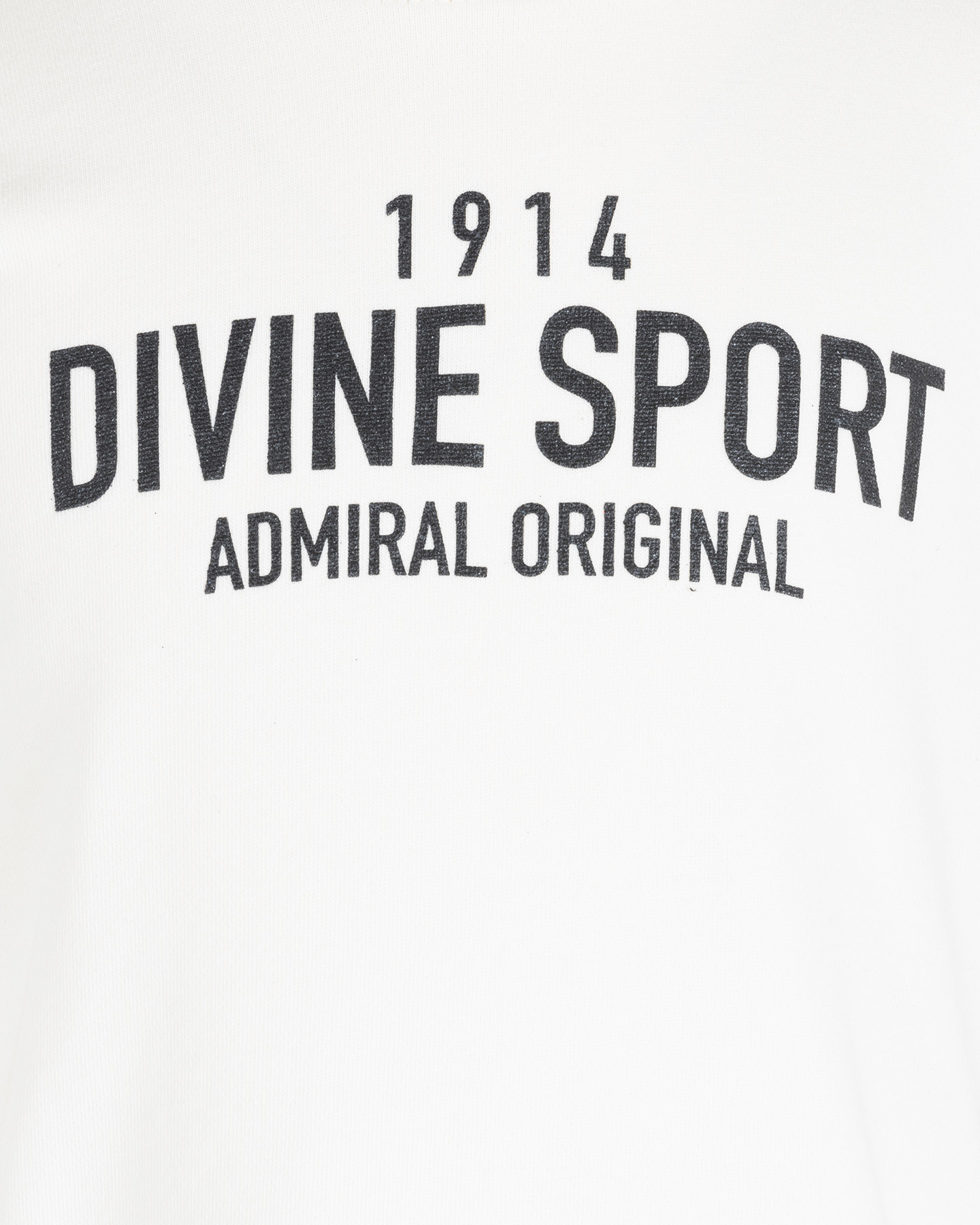 Felpa ADMIRAL GRAPHIC LOGO JR - Bianco - 2 | Cisalfa Sport
