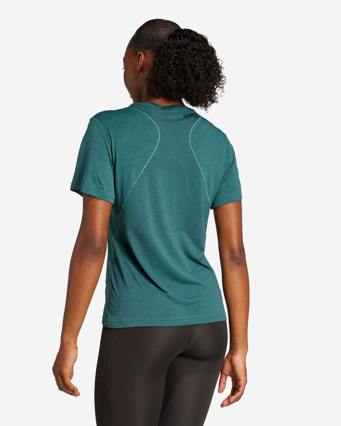 T-shirt training ADIDAS D4T W - Verde - 2 | Cisalfa Sport