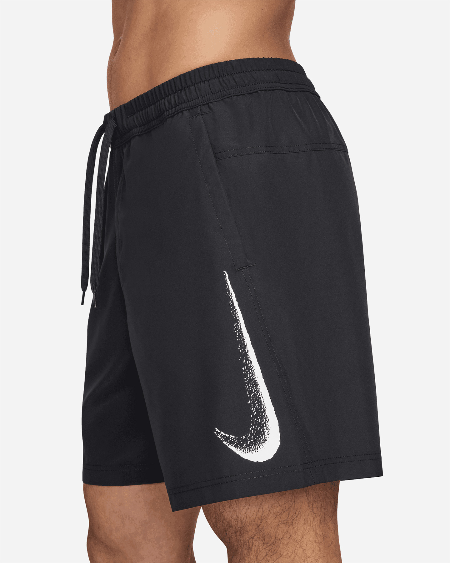 Pantalone training NIKE DRI FIT FORM GFX HBR BIG LOGO 7IN M - Nero - 2 | Cisalfa Sport