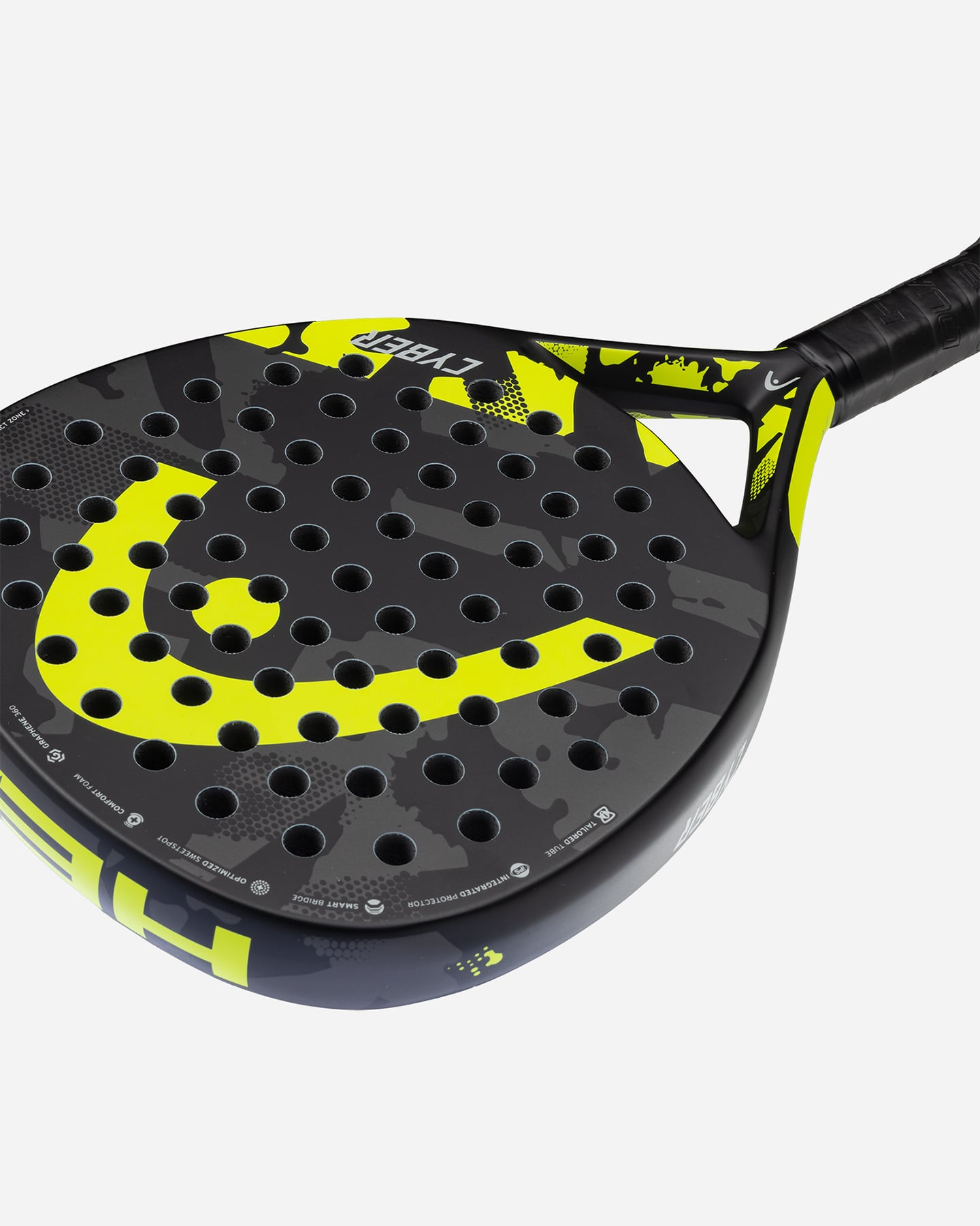 Racchetta padel principiante HEAD CYBER  - Nero - 3 | Cisalfa Sport