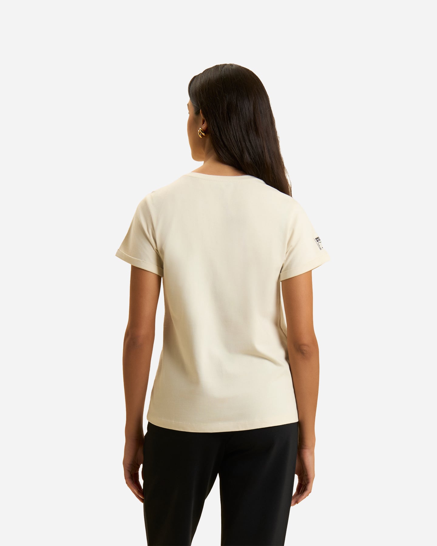 T-shirt FREDDY JERSEY KITTY W - Beige - 3 | Cisalfa Sport
