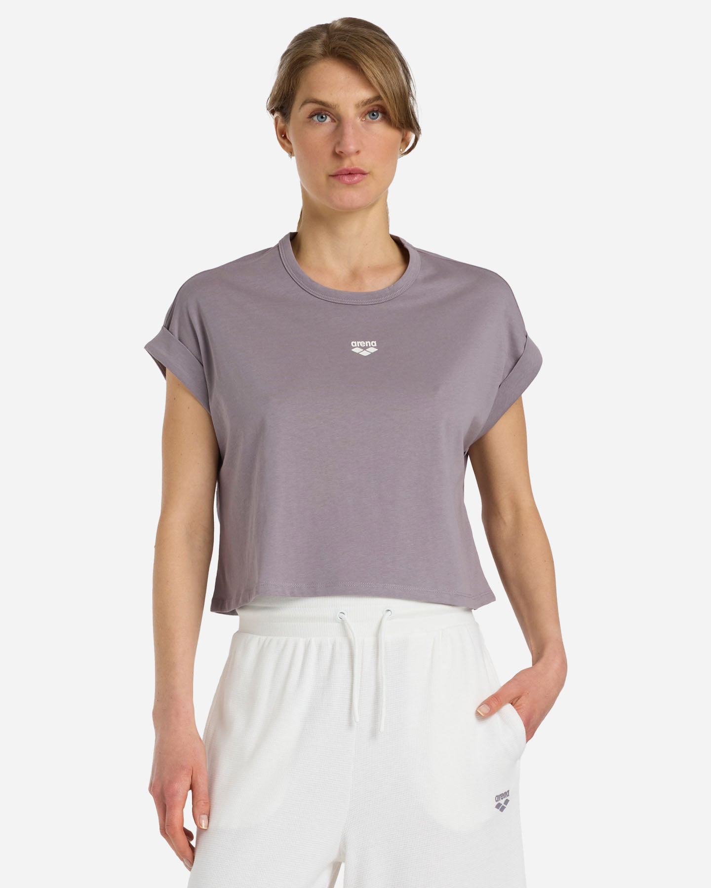 T-shirt ARENA ATHLETIC ESSENTIAL W - Viola - 1 | Cisalfa Sport