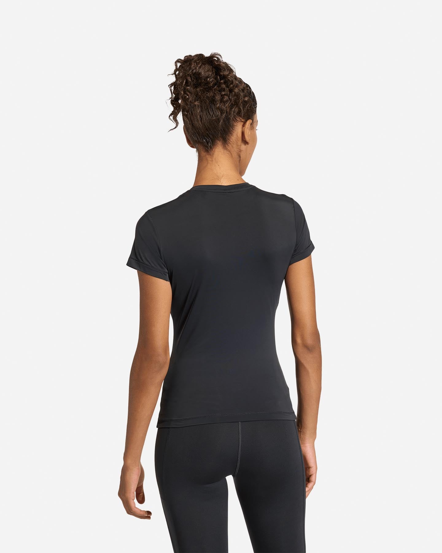 T-shirt training ADIDAS STRENGTH ESSENTIALS WORKOUT CONTOUR W - Nero - 2 | Cisalfa Sport
