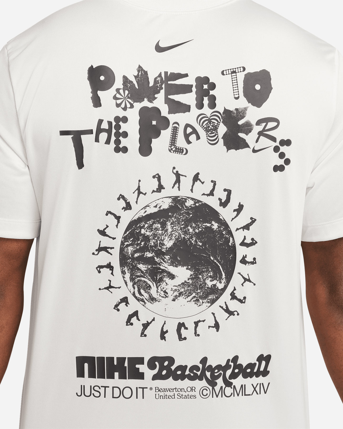 Maglia basket NIKE DRI FIT POWER M - Beige - 3 | Cisalfa Sport