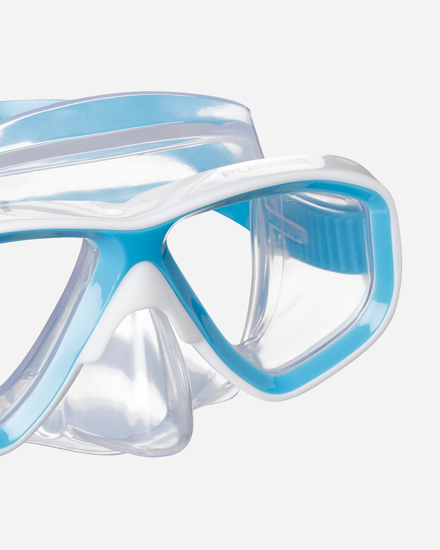Maschera sub MARES PUFFER JR - Azzurro - 1 | Cisalfa Sport