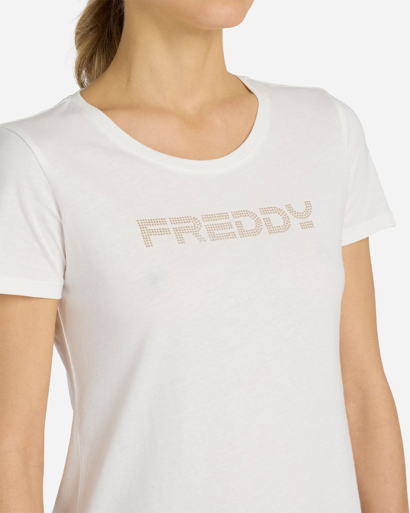 T-shirt FREDDY BIG LOGO W - Bianco - 5 | Cisalfa Sport