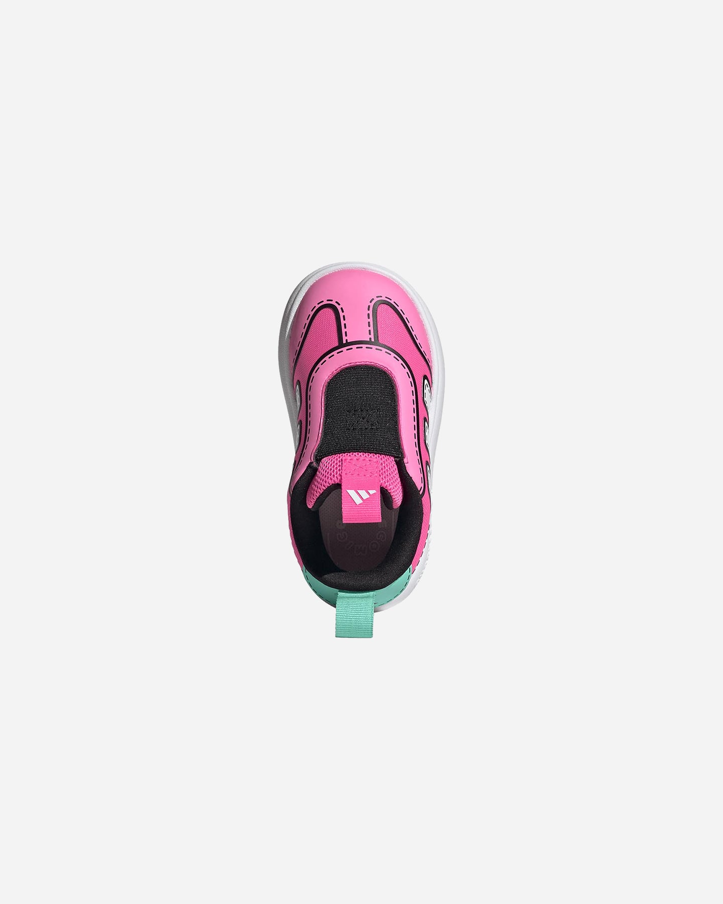 Scarpe sneakers ADIDAS CORE BUBBLE INF JR - Fucsia - 2 | Cisalfa Sport