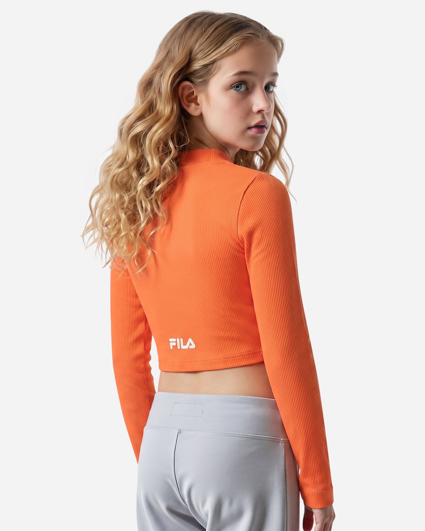 T-shirt FILA CROP COSTINA JR - Rosso - 3 | Cisalfa Sport