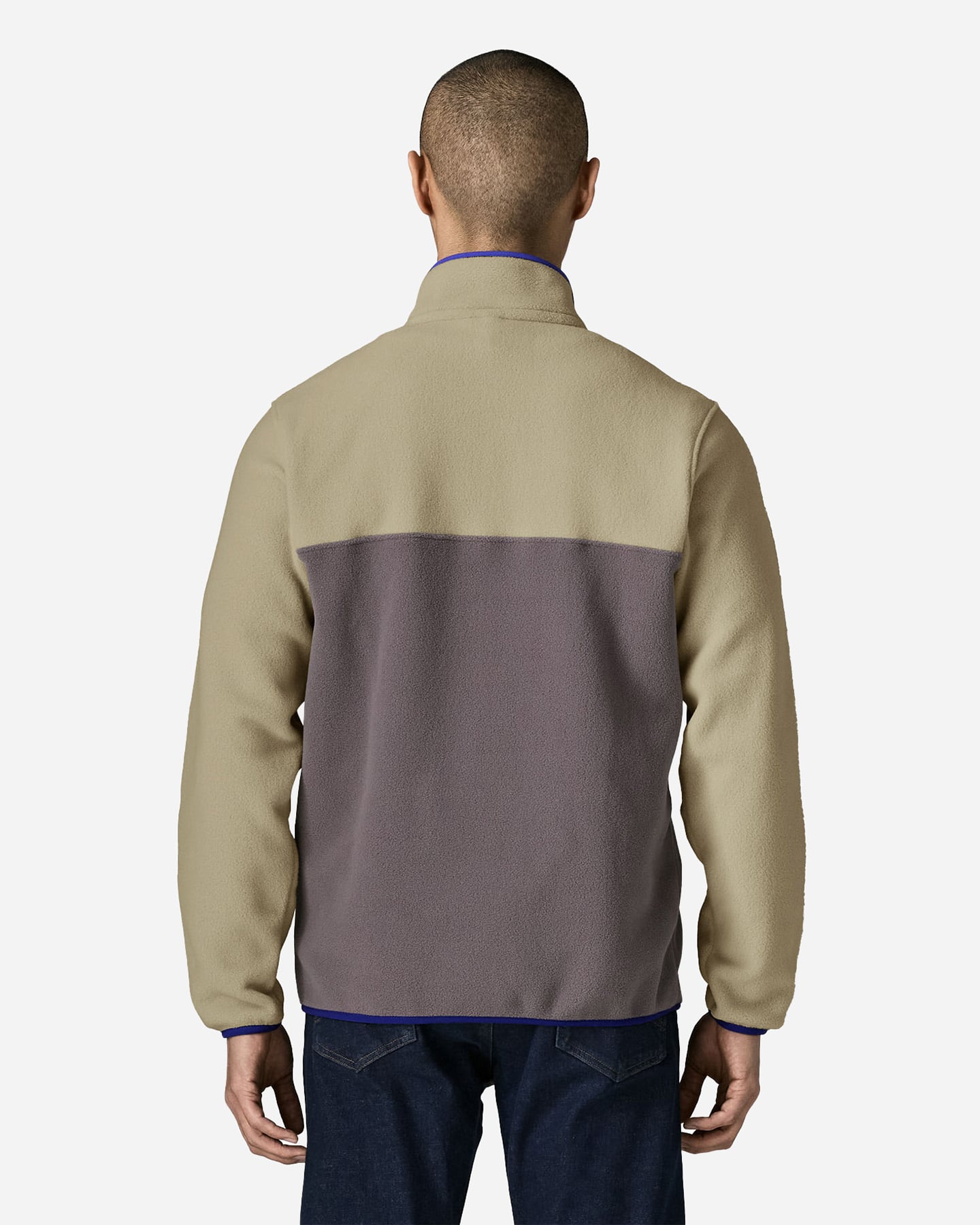 Pile PATAGONIA LIGHTWEIGHT SYNCHILLA SNAP-T M - Grigio - 3 | Cisalfa Sport
