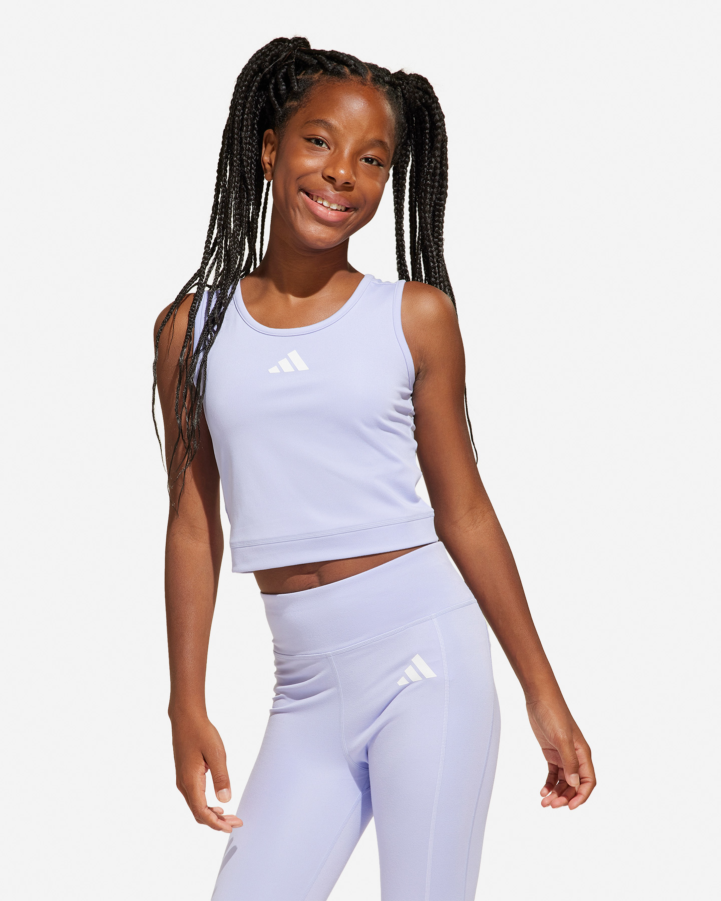 Canotta ADIDAS GIRL JR - Lilla - 1 | Cisalfa Sport