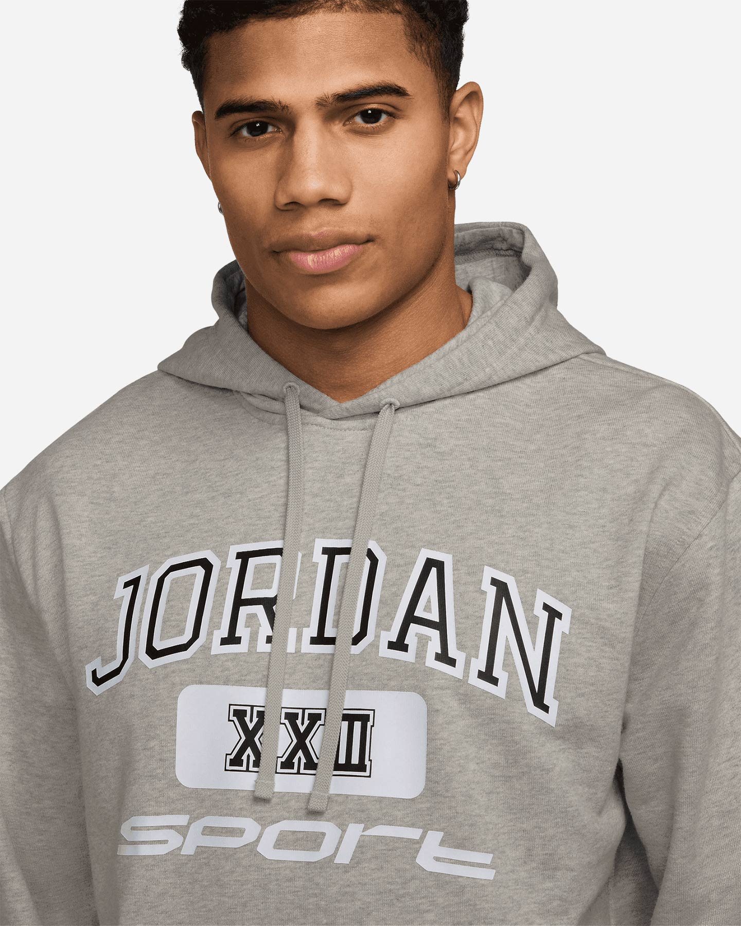 Felpa NIKE FLC JORDAN SPORT DRI FIT M - Grigio - 2 | Cisalfa Sport