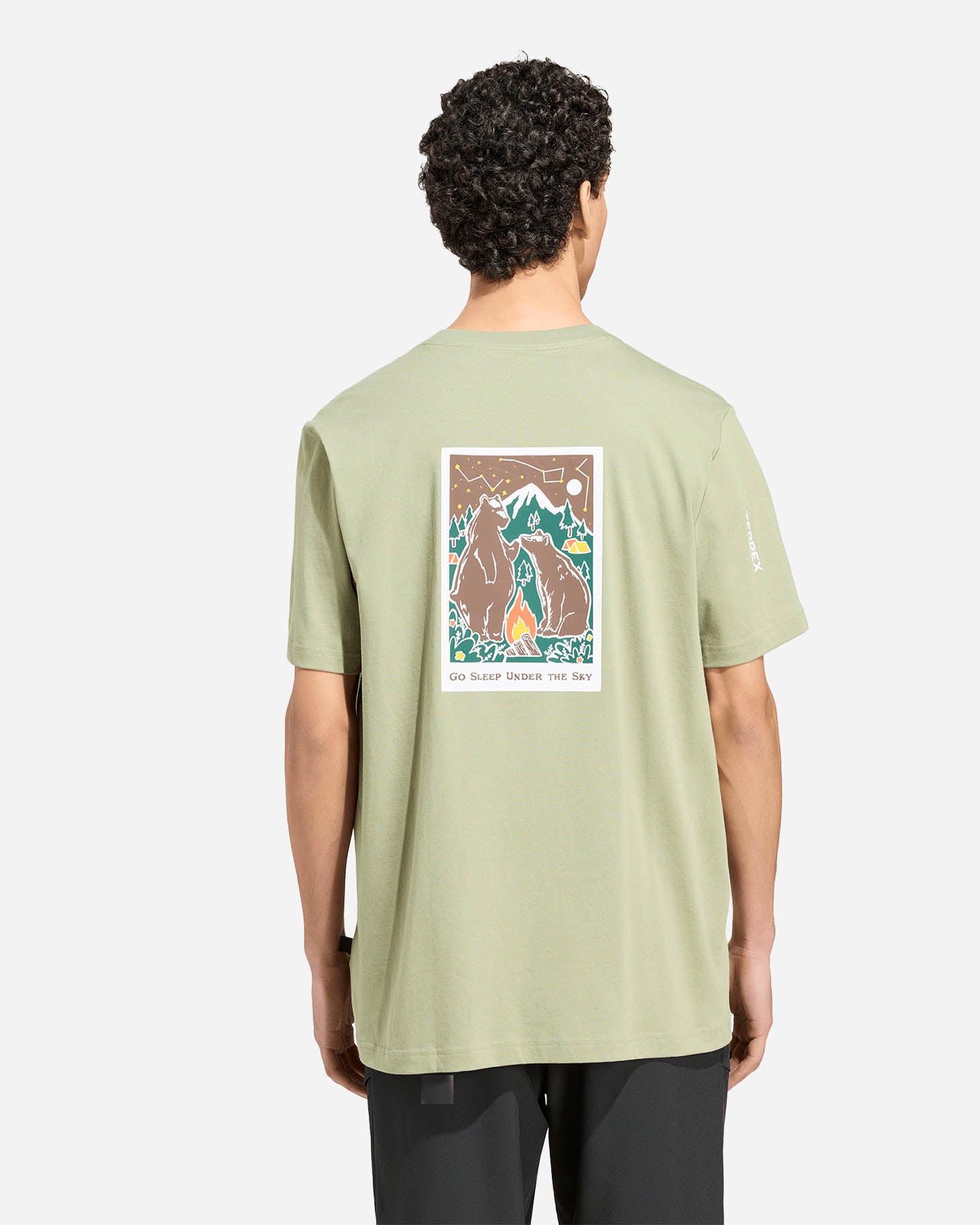 T-shirt ADIDAS TERREX CAMPER M - Marrone - 3 | Cisalfa Sport