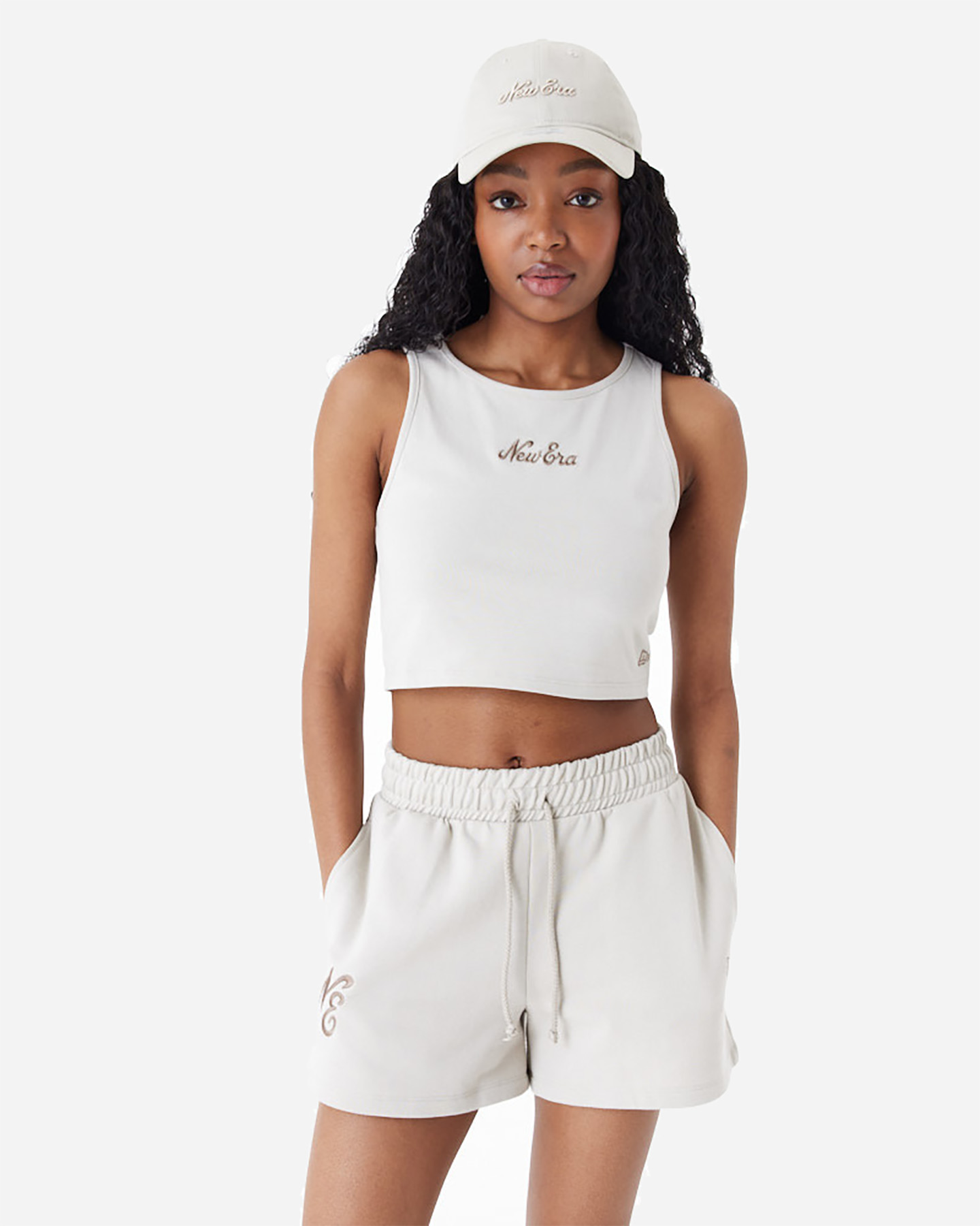 Canotta NEW ERA CROP W - Bianco - 3 | Cisalfa Sport