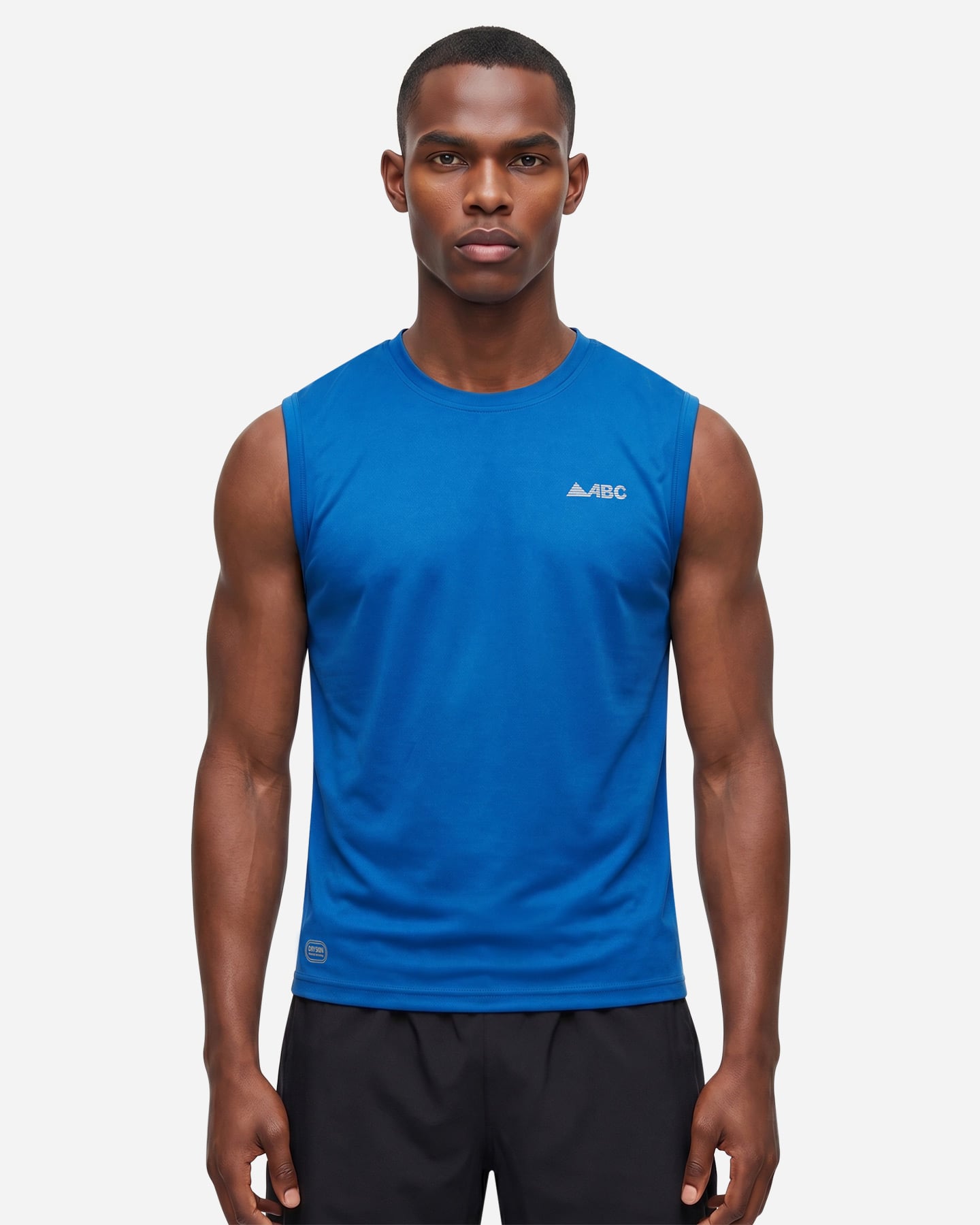 Canotta running ABC ESSENTIAL M - Blu - 2 | Cisalfa Sport