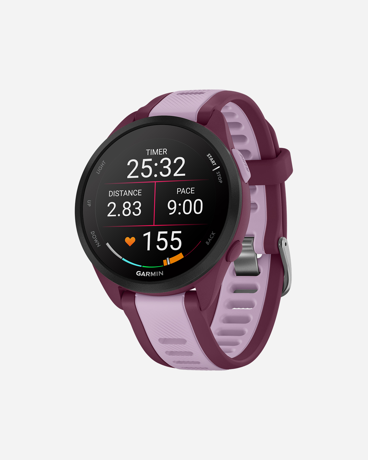 Orologio multifunzione GARMIN FORERUNNER 165 MUSIC  - Viola - 1 | Cisalfa Sport
