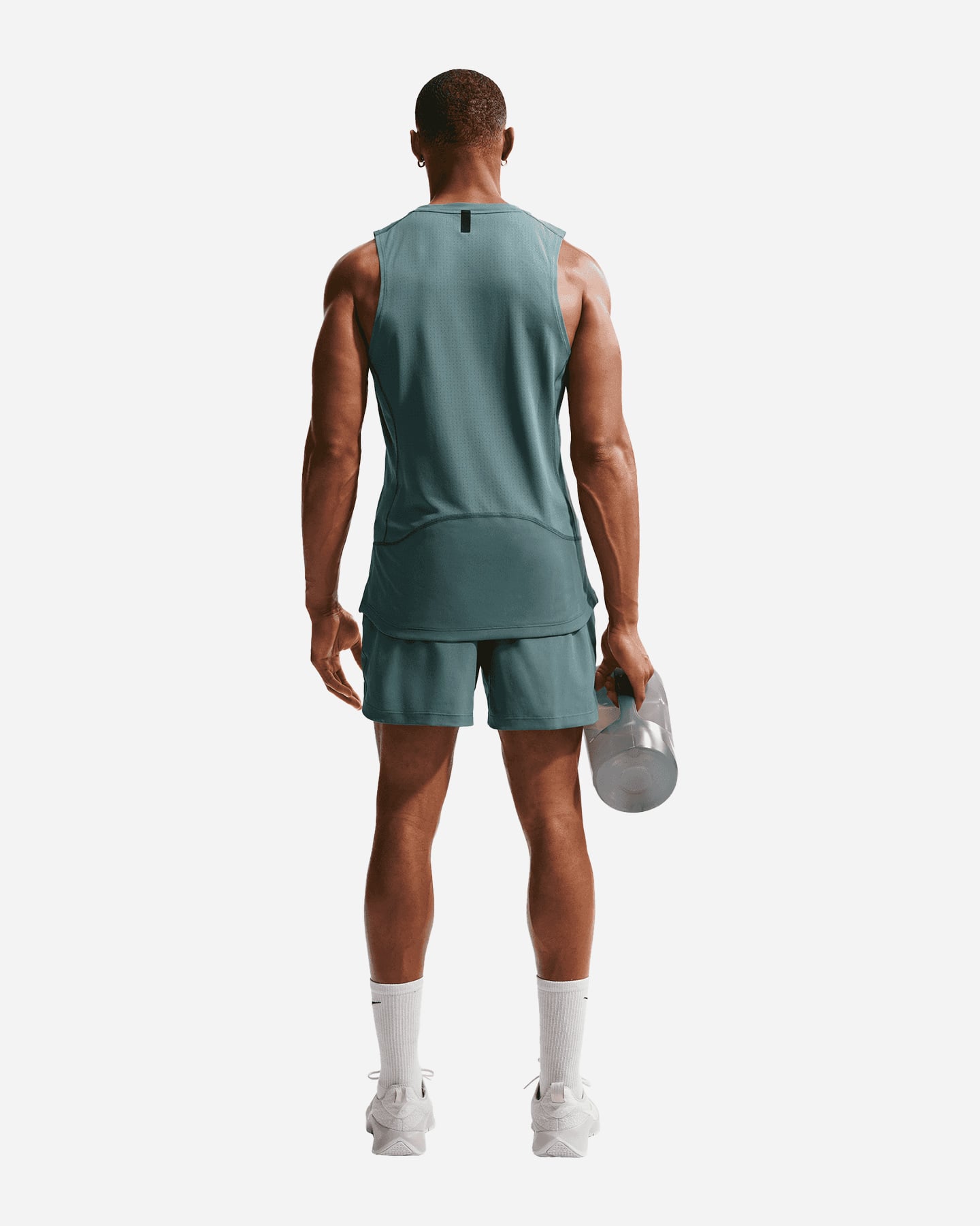 Pantalone training NIKE DRI FIT PRO TR 6IN M - Verde - 2 | Cisalfa Sport