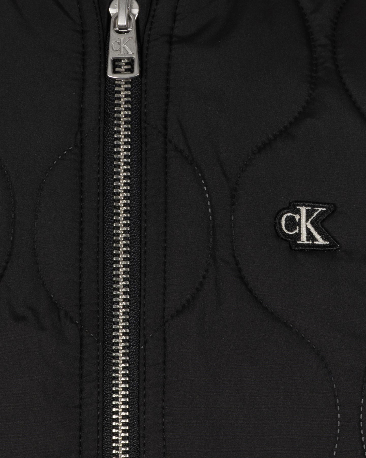 Gilet CALVIN KLEIN JEANS BASIC JR - Nero - 2 | Cisalfa Sport