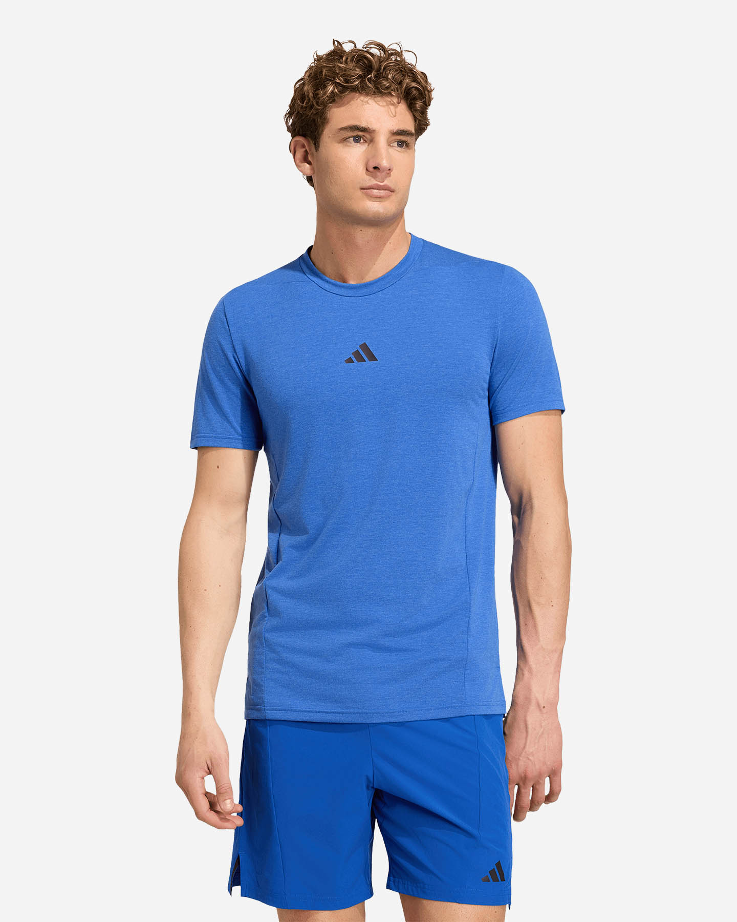 T-shirt training ADIDAS D4T WORKOUT M - Blu - 1 | Cisalfa Sport