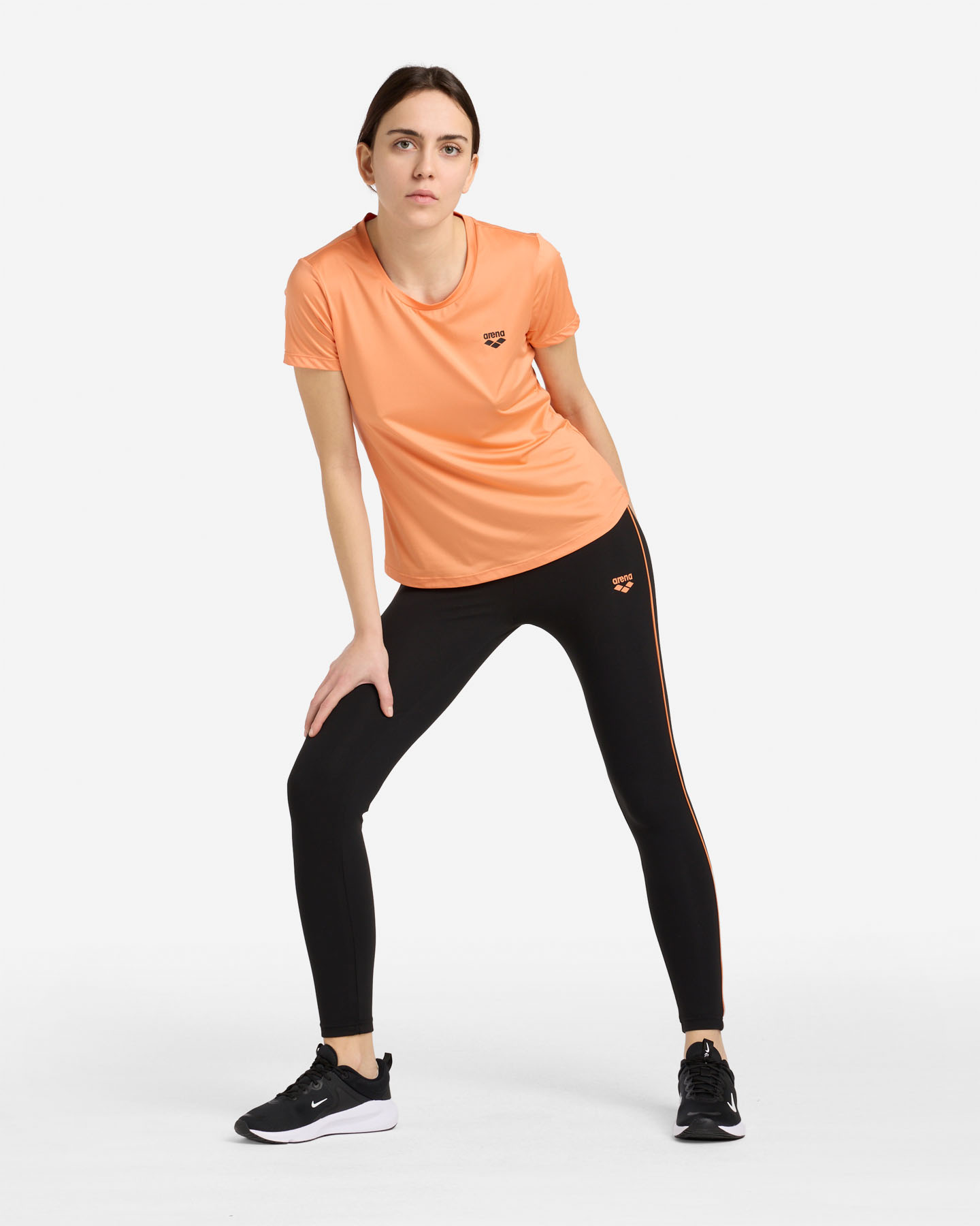 T-shirt training ARENA ESSENTIAL MOVE W - Arancione - 4 | Cisalfa Sport