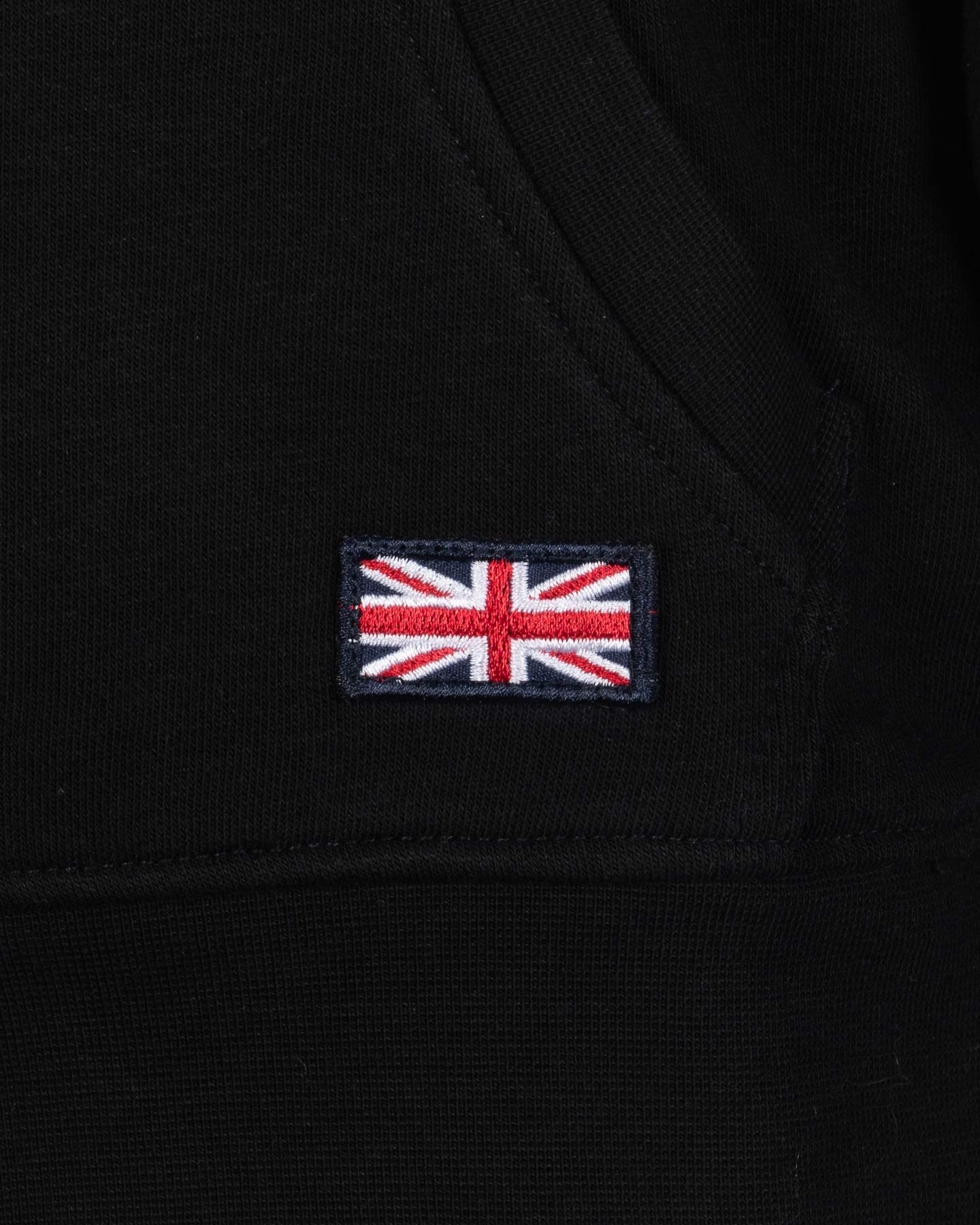 Felpa ADMIRAL BASIC FLAG JR - Nero - 4 | Cisalfa Sport