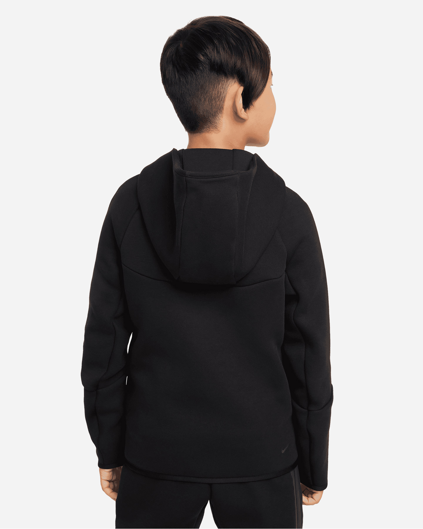 Felpa NIKE TECH FLEECE 2 JR - Nero - 1 | Cisalfa Sport