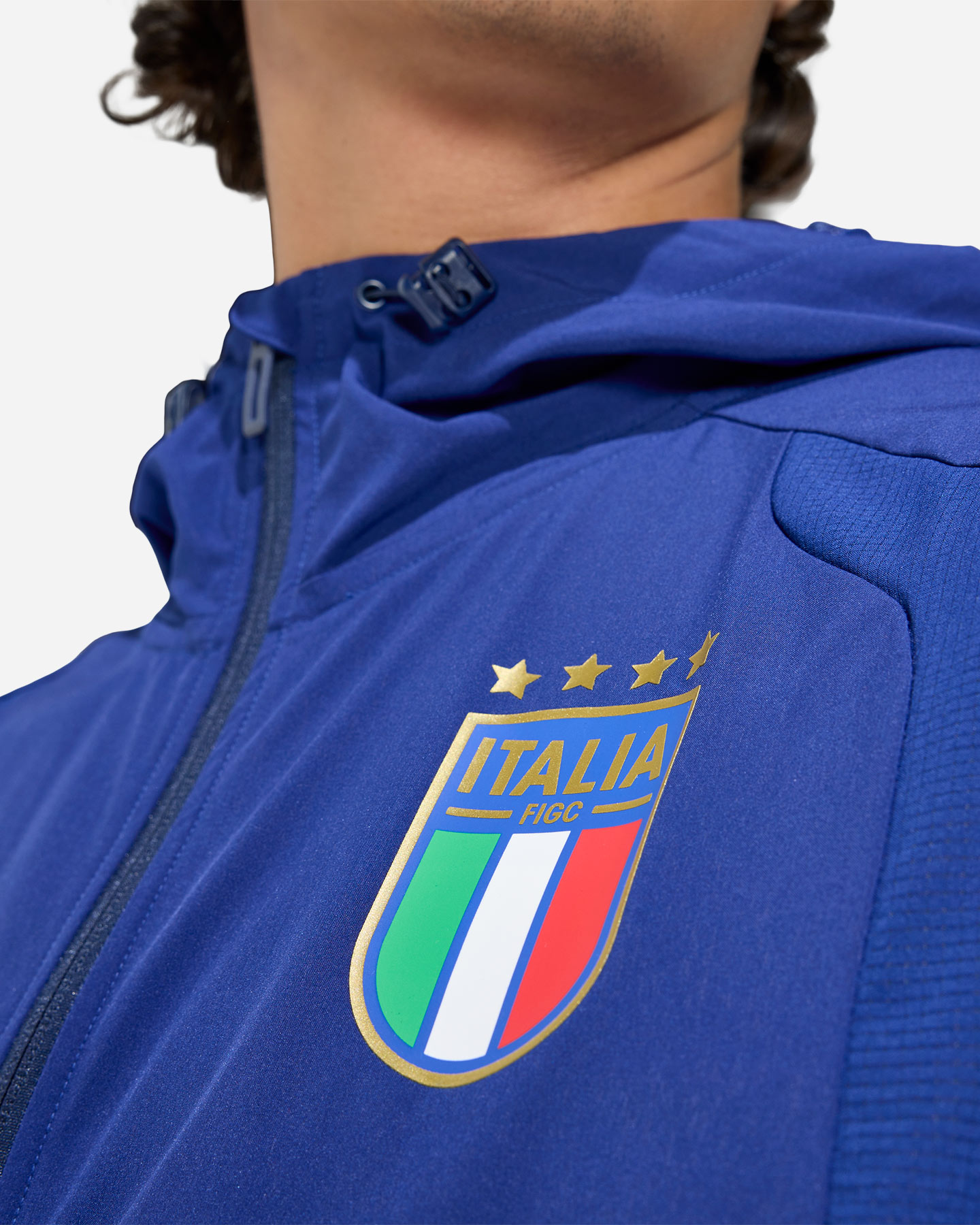 Abbigliamento calcio ufficiale ADIDAS ITALIA FIGC M - Blu - 4 | Cisalfa Sport