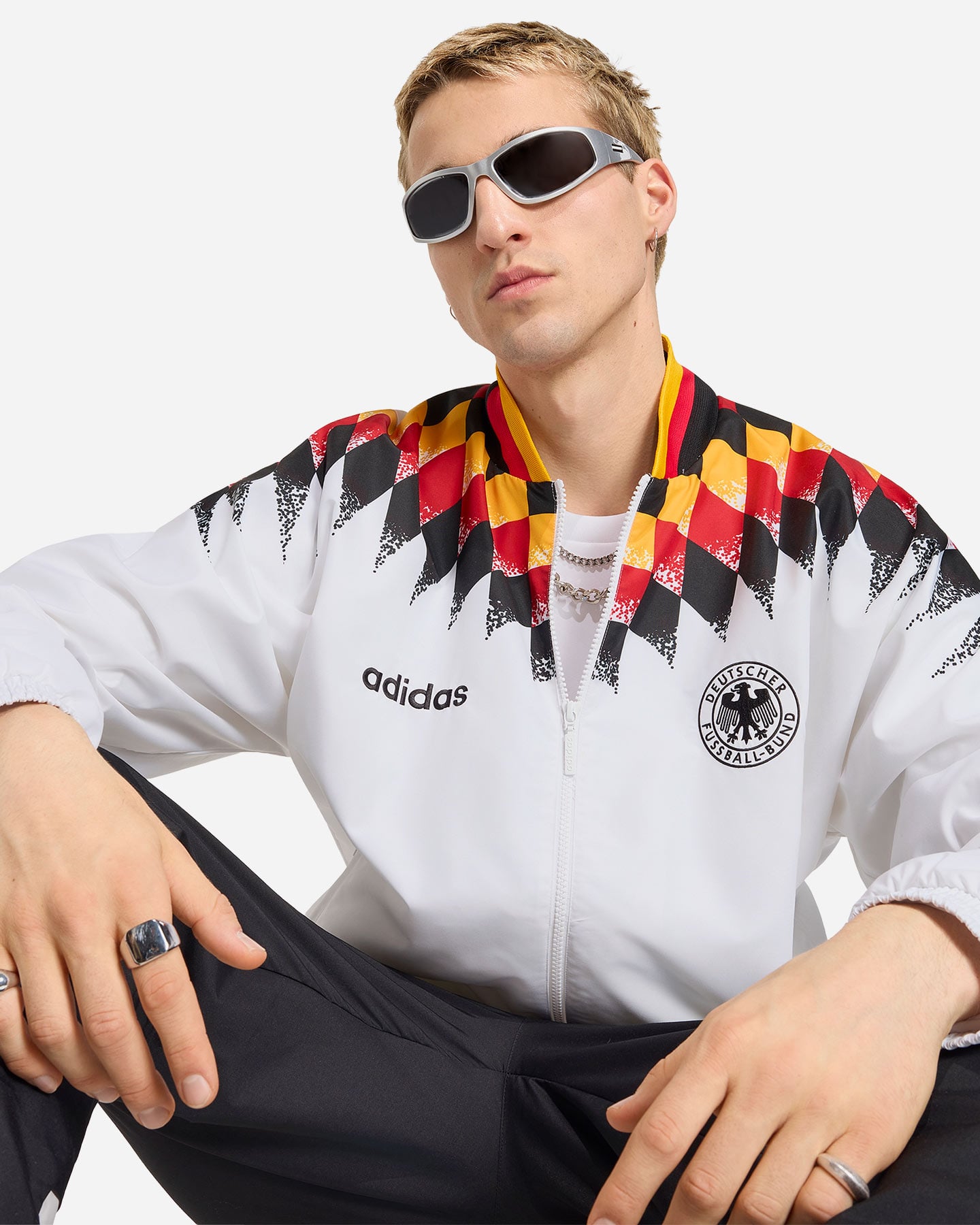 Felpa ADIDAS GERMANIA 1994 M - Bianco - 3 | Cisalfa Sport
