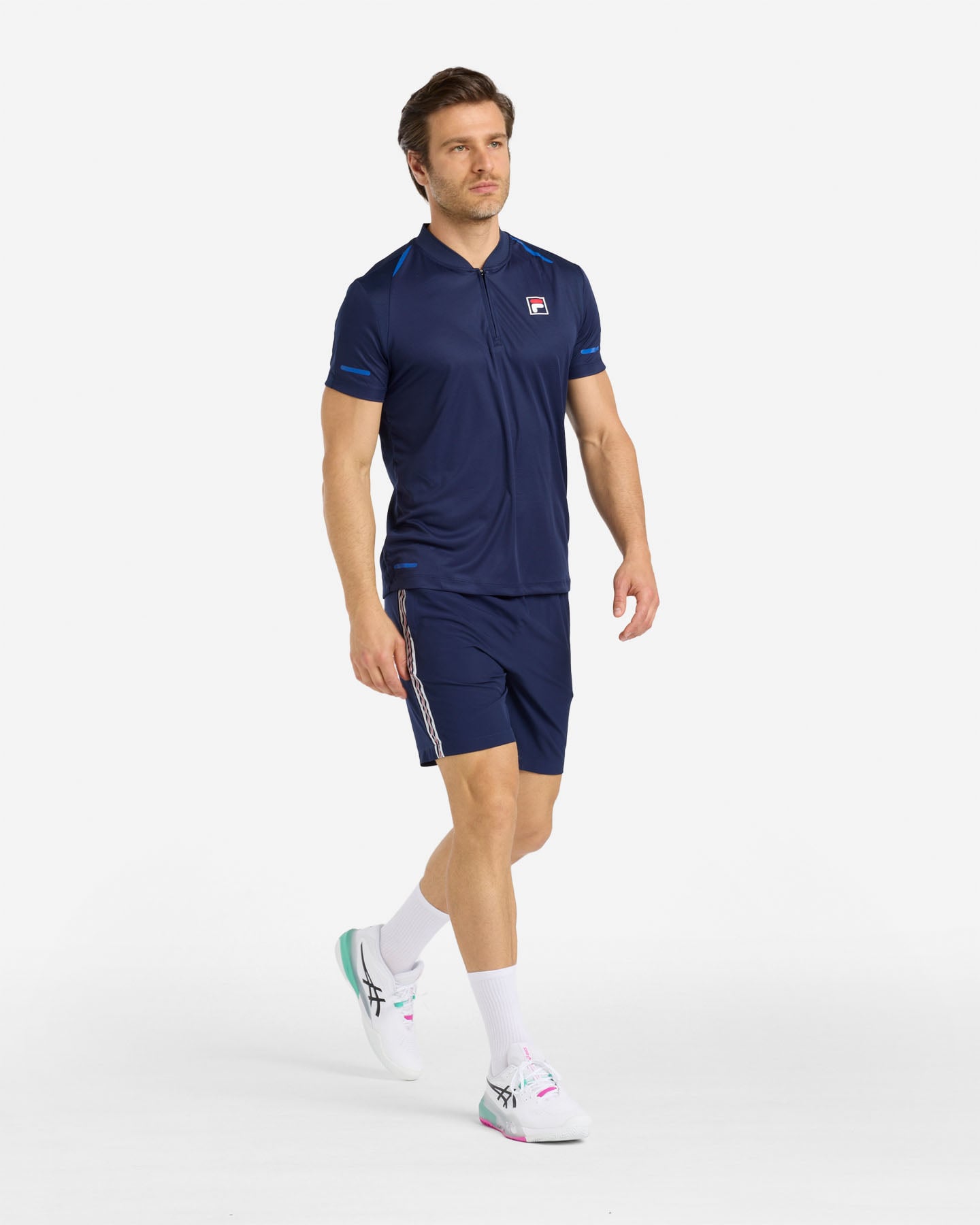 Polo tennis FILA COURT LINE M - Blu - 2 | Cisalfa Sport