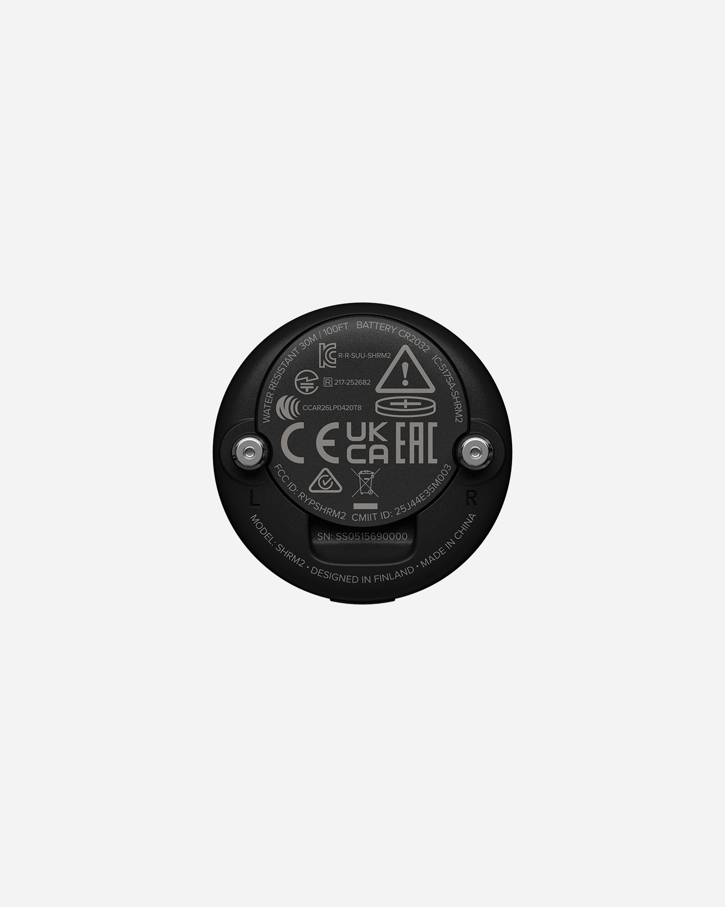Cardiofrequenzimetro SUUNTO SHRM2 HR BELT M-L - 3 | Cisalfa Sport