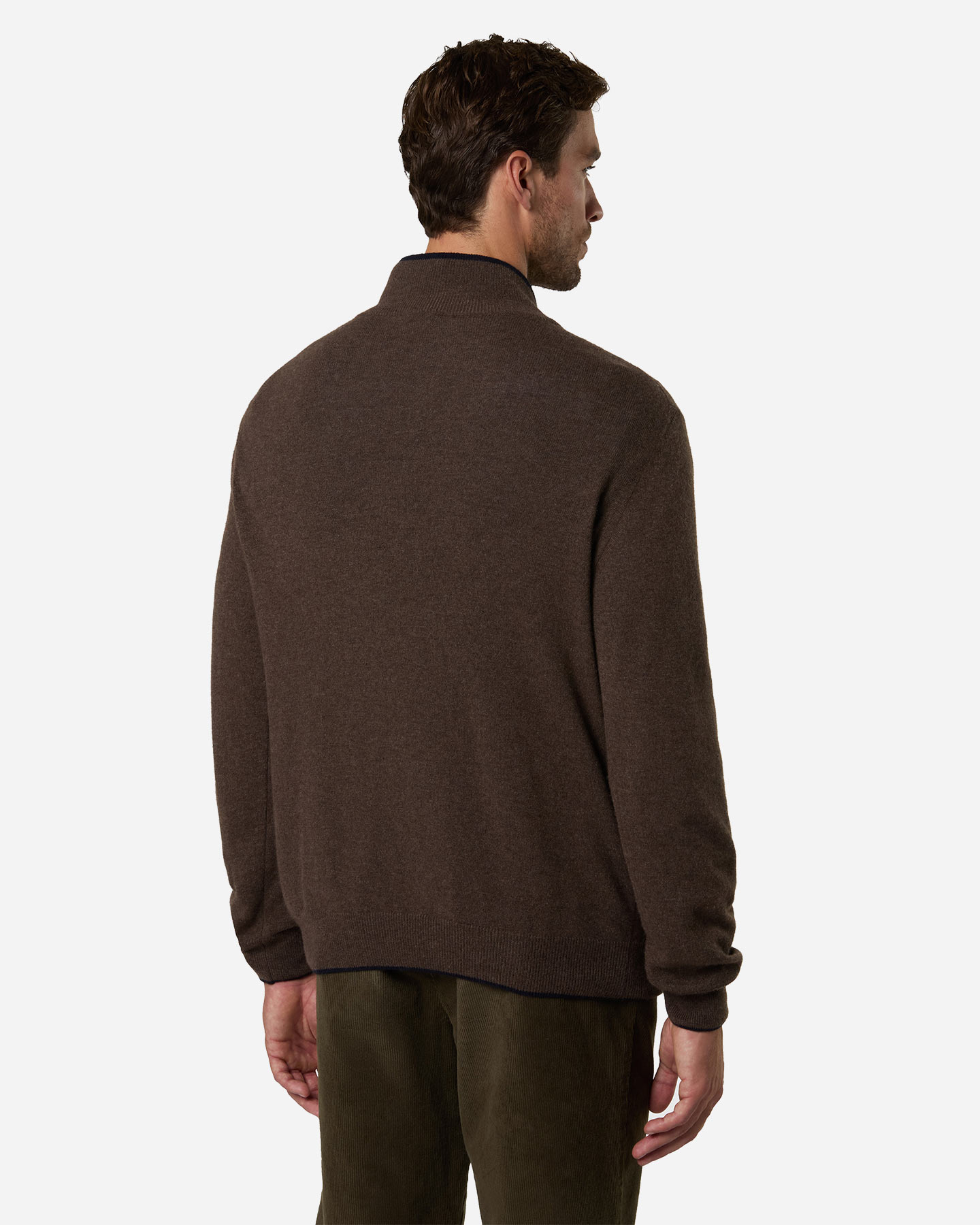 Maglione NORTH SAILS HALF ZIP CASHMERE M - Marrone - 2 | Cisalfa Sport