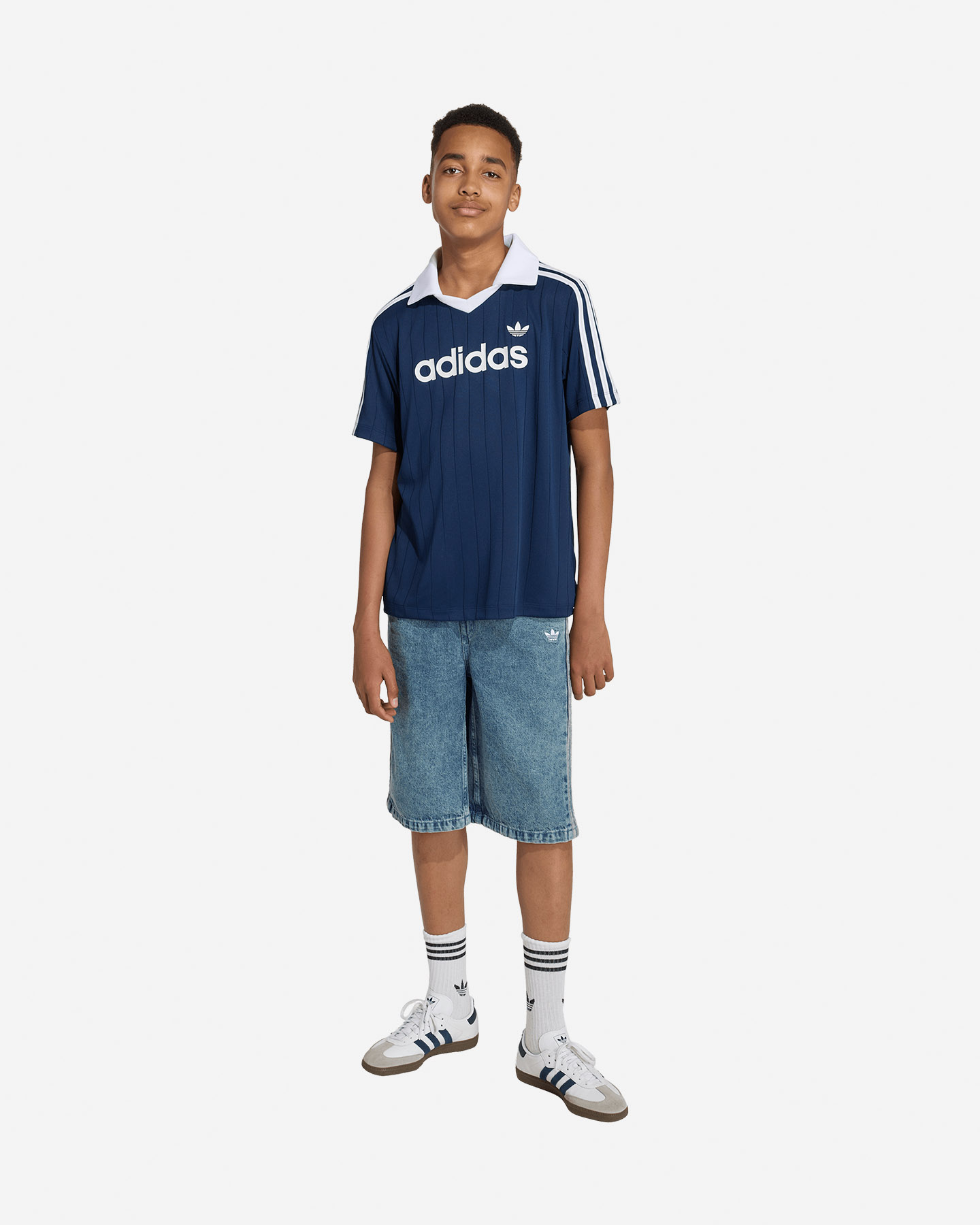 T-shirt ADIDAS CLASSIC JR - Blu Navy - 2 | Cisalfa Sport