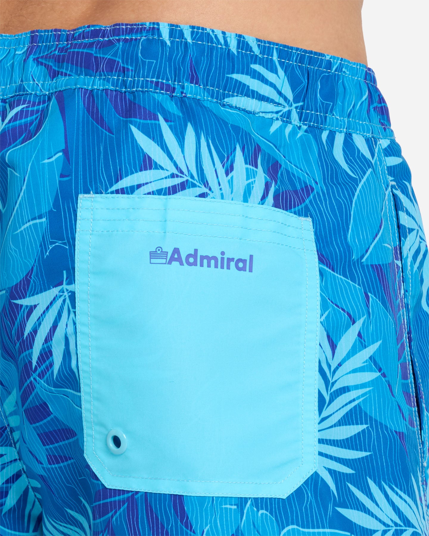 Boxer mare ADMIRAL BLUE JUNGLE M - Azzurro - 4 | Cisalfa Sport