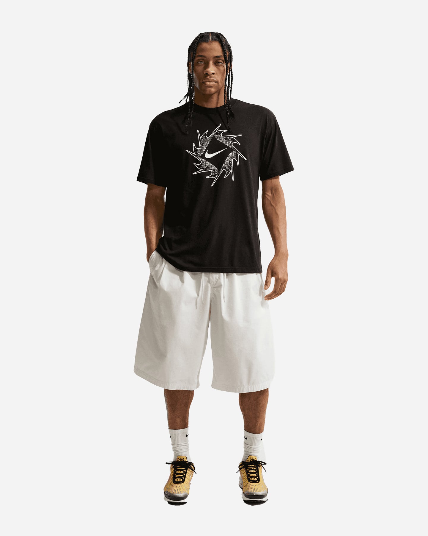 T-shirt NIKE CLUB SUN M - Nero - 1 | Cisalfa Sport