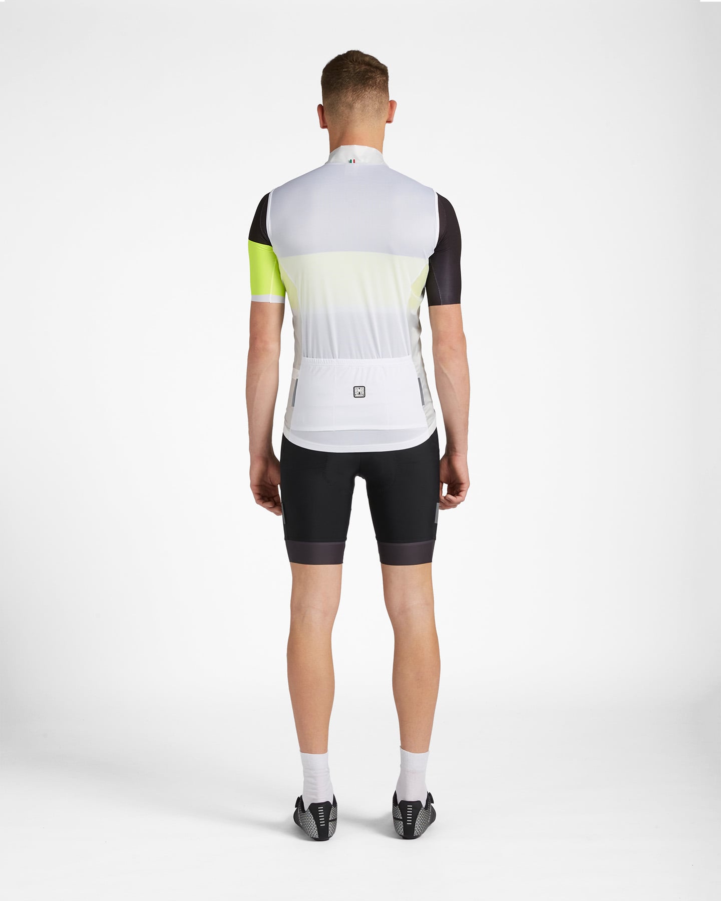 Giacca ciclismo SANTINI ANTI VENTO M - Bianco - 2 | Cisalfa Sport