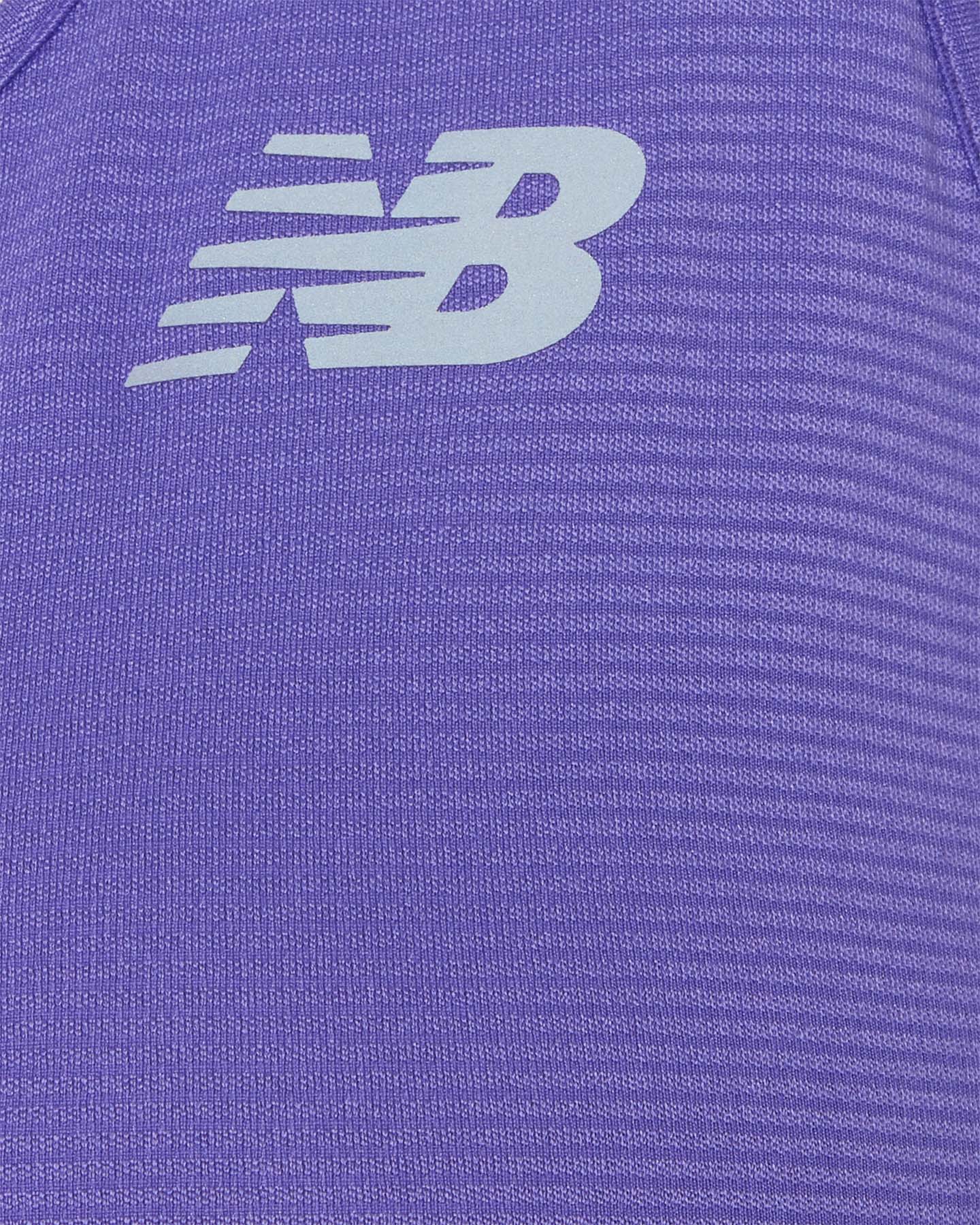 Canotta running NEW BALANCE SPORT ESSENTIAL W - Viola - 2 | Cisalfa Sport