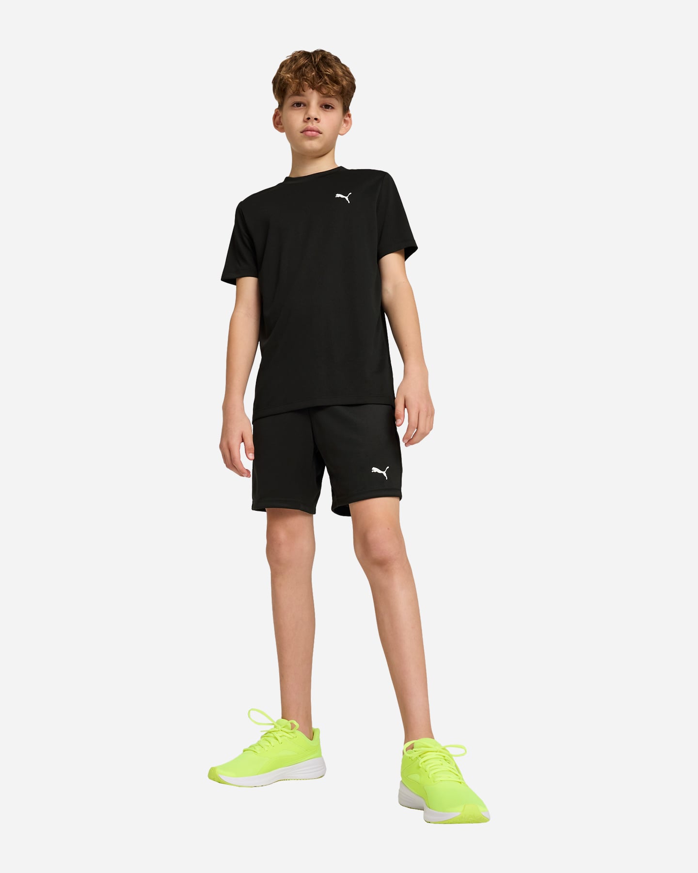 T-shirt PUMA BASIC JR - Nero - 4 | Cisalfa Sport