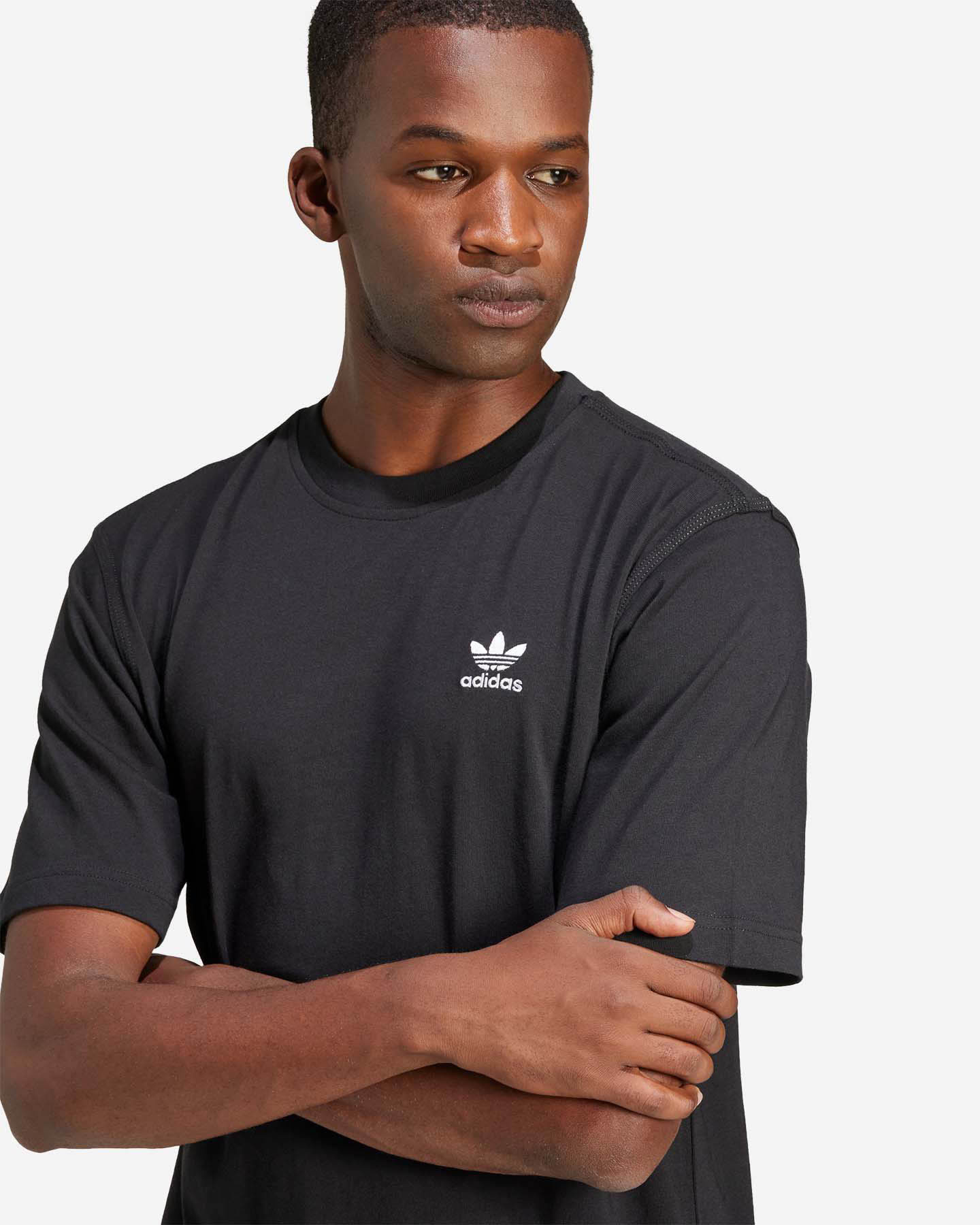 T-shirt ADIDAS ESSENTIAL SMALL LOGO M - Nero - 4 | Cisalfa Sport