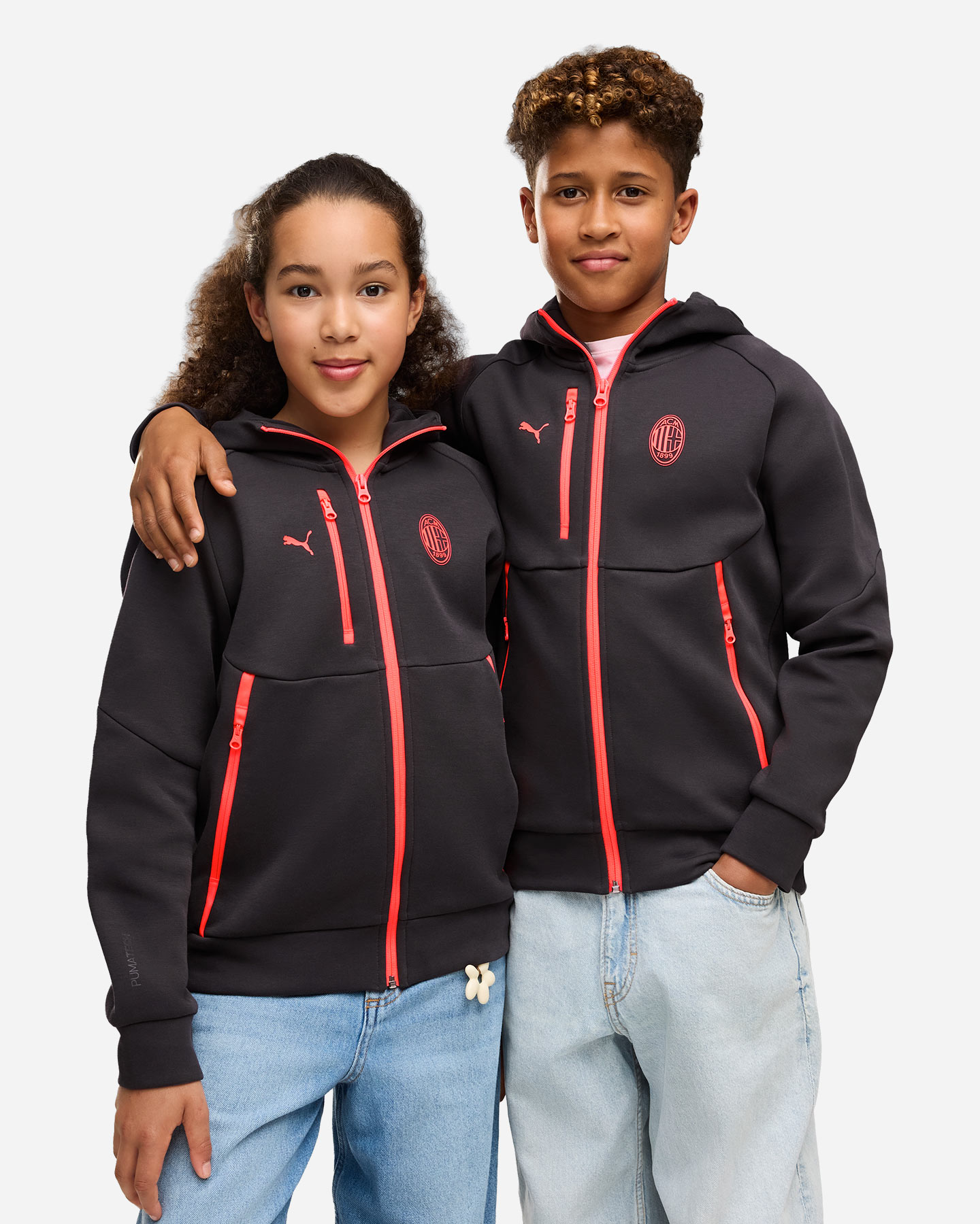 Abbigliamento calcio ufficiale PUMA AC MILAN TECH JR - 2 | Cisalfa Sport