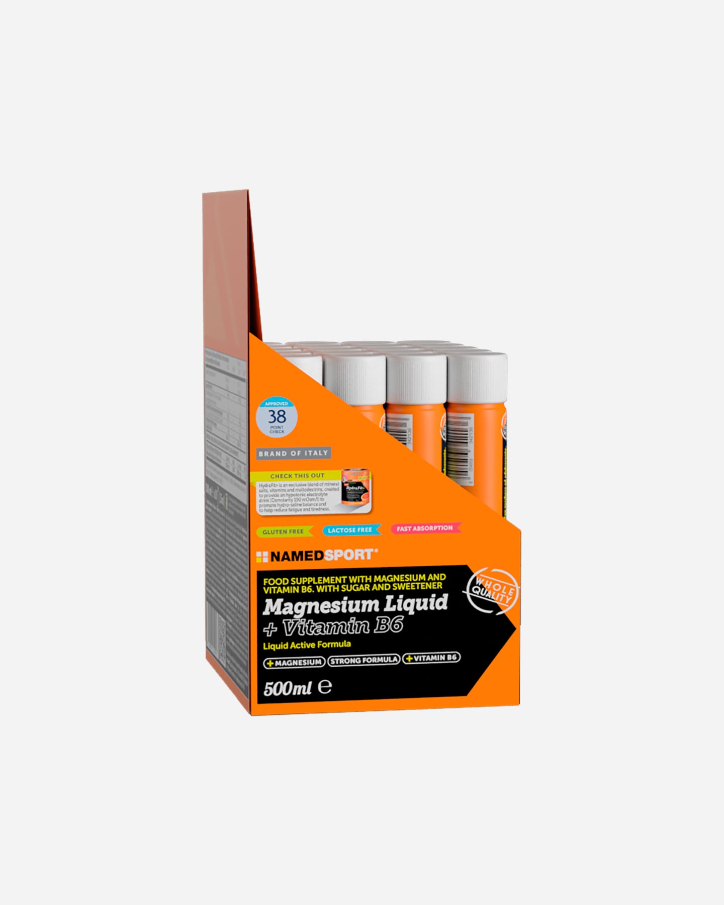 Integratore vitamine NAMED SPORT MAGNESIO LIQUIDO+VITAMINA B6 25ML - Color mix - 1 | Cisalfa Sport