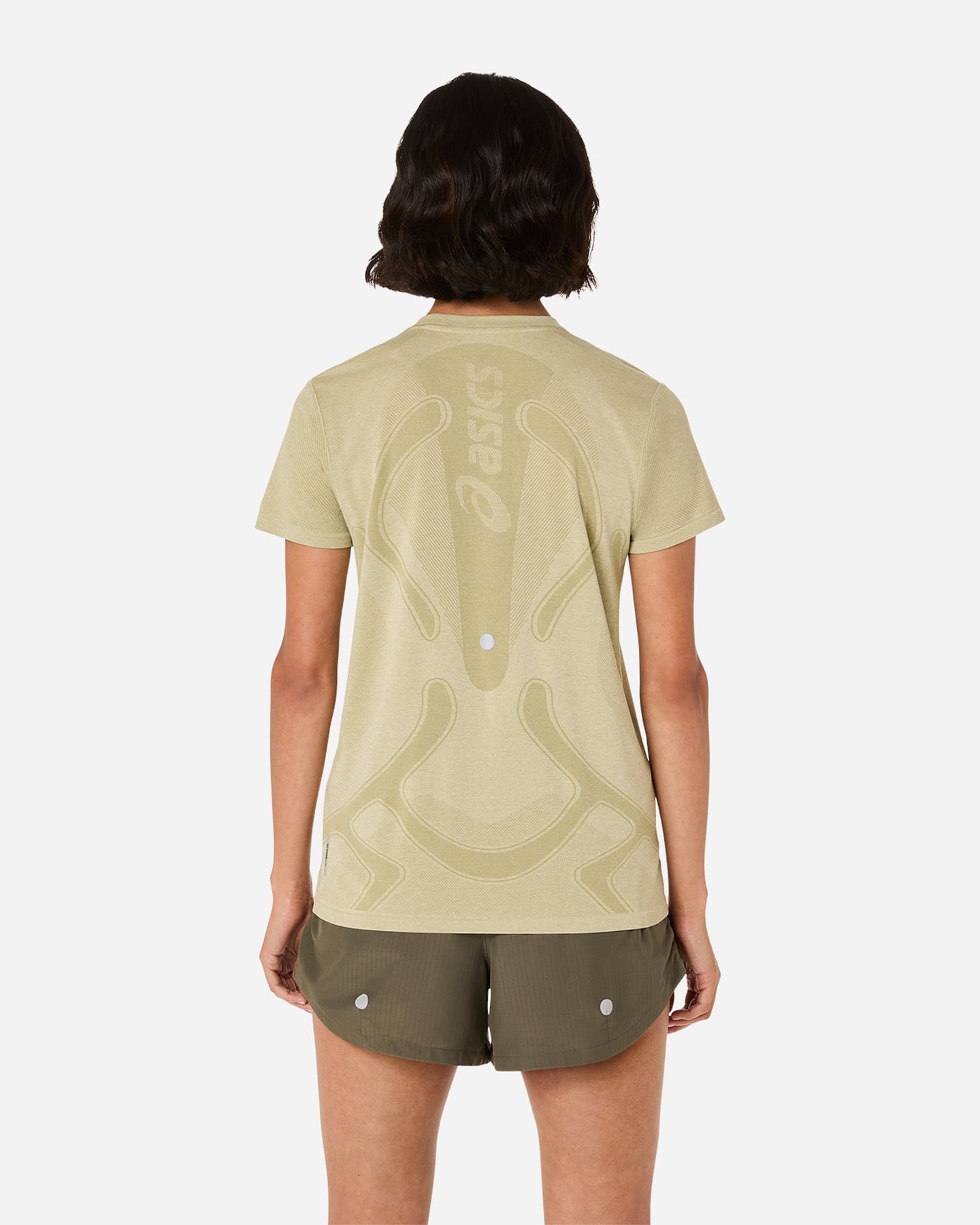 T-shirt running ASICS ROAD SEAMLESS W - Verde - 1 | Cisalfa Sport