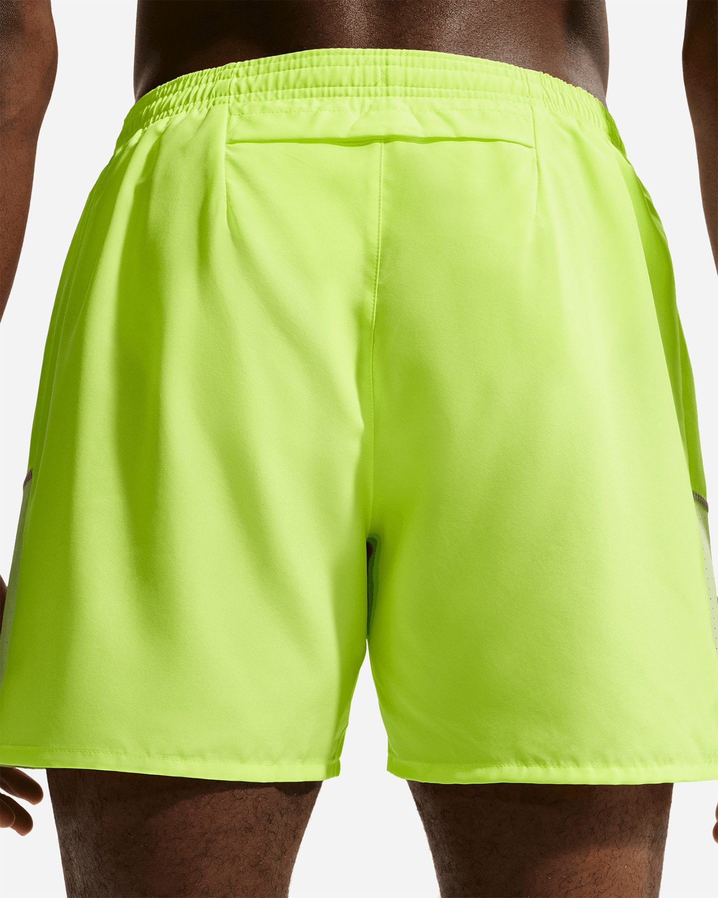 Short running NIKE MILER 5 M - Giallo - 4 | Cisalfa Sport