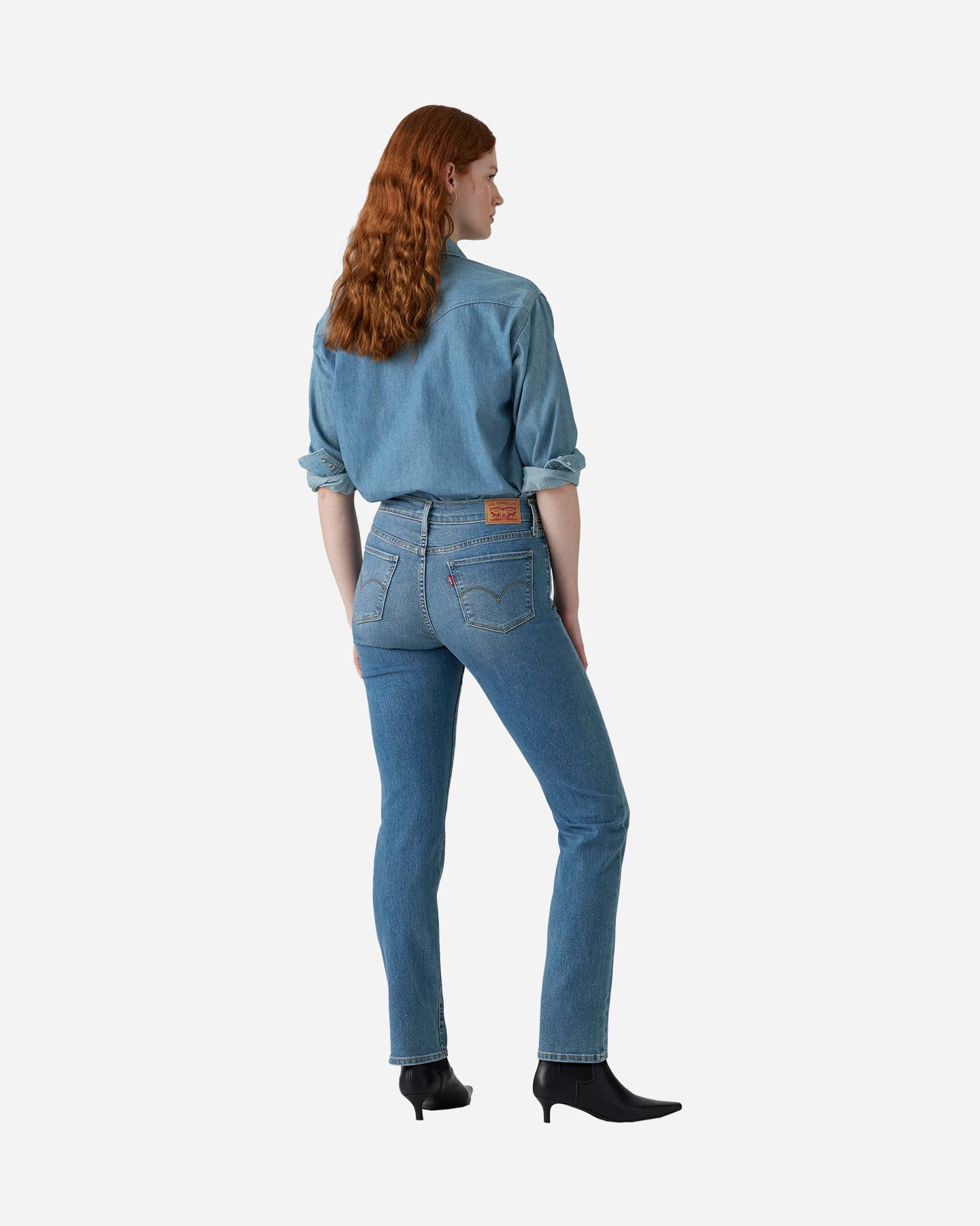 Jeans LEVI'S 314 SHAPING STRAIGHT L32 W - Denim - 3 | Cisalfa Sport