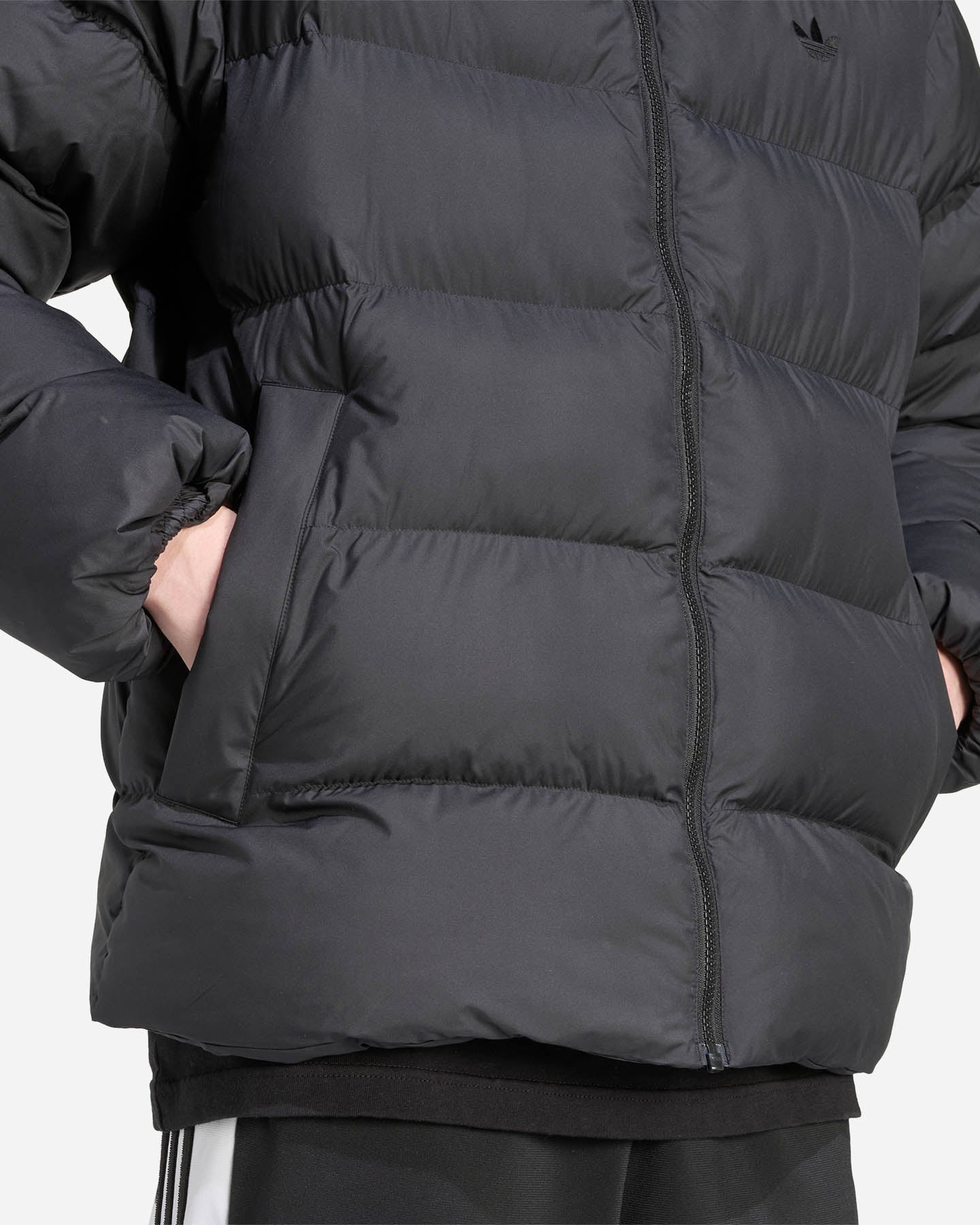 Giubbotto ADIDAS ORIGINALS PUFFER TREFOIL M - Nero - 5 | Cisalfa Sport