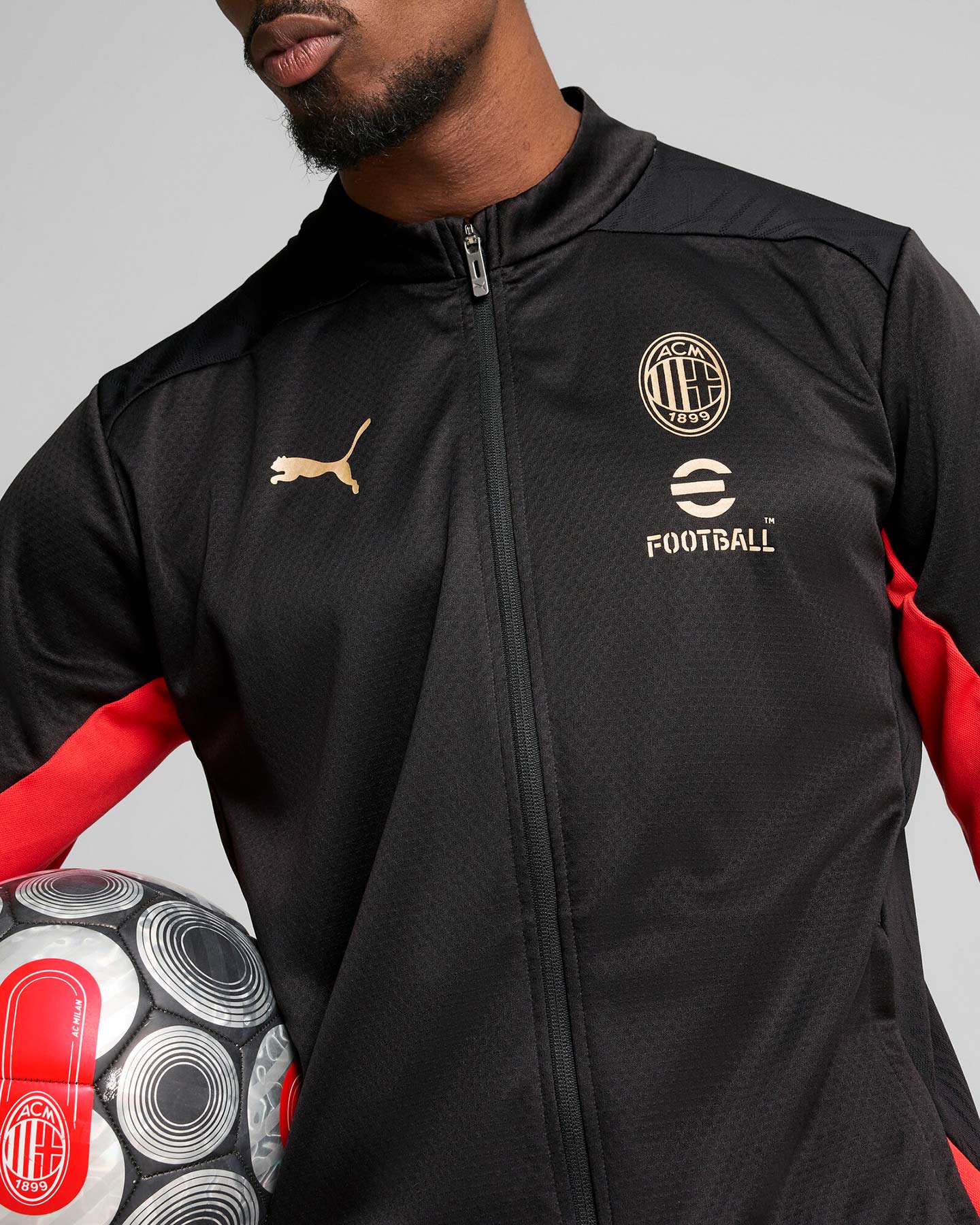 Abbigliamento calcio ufficiale PUMA MILAN TRAINING 24-25 M - Color mix - 3 | Cisalfa Sport