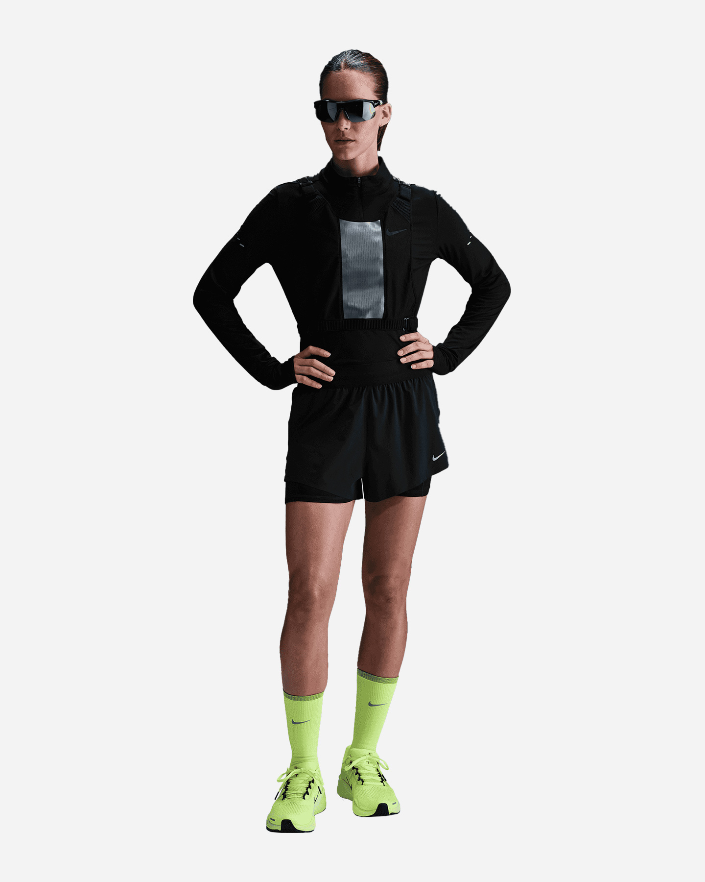 Short running NIKE SWIFT W - Nero - 3 | Cisalfa Sport