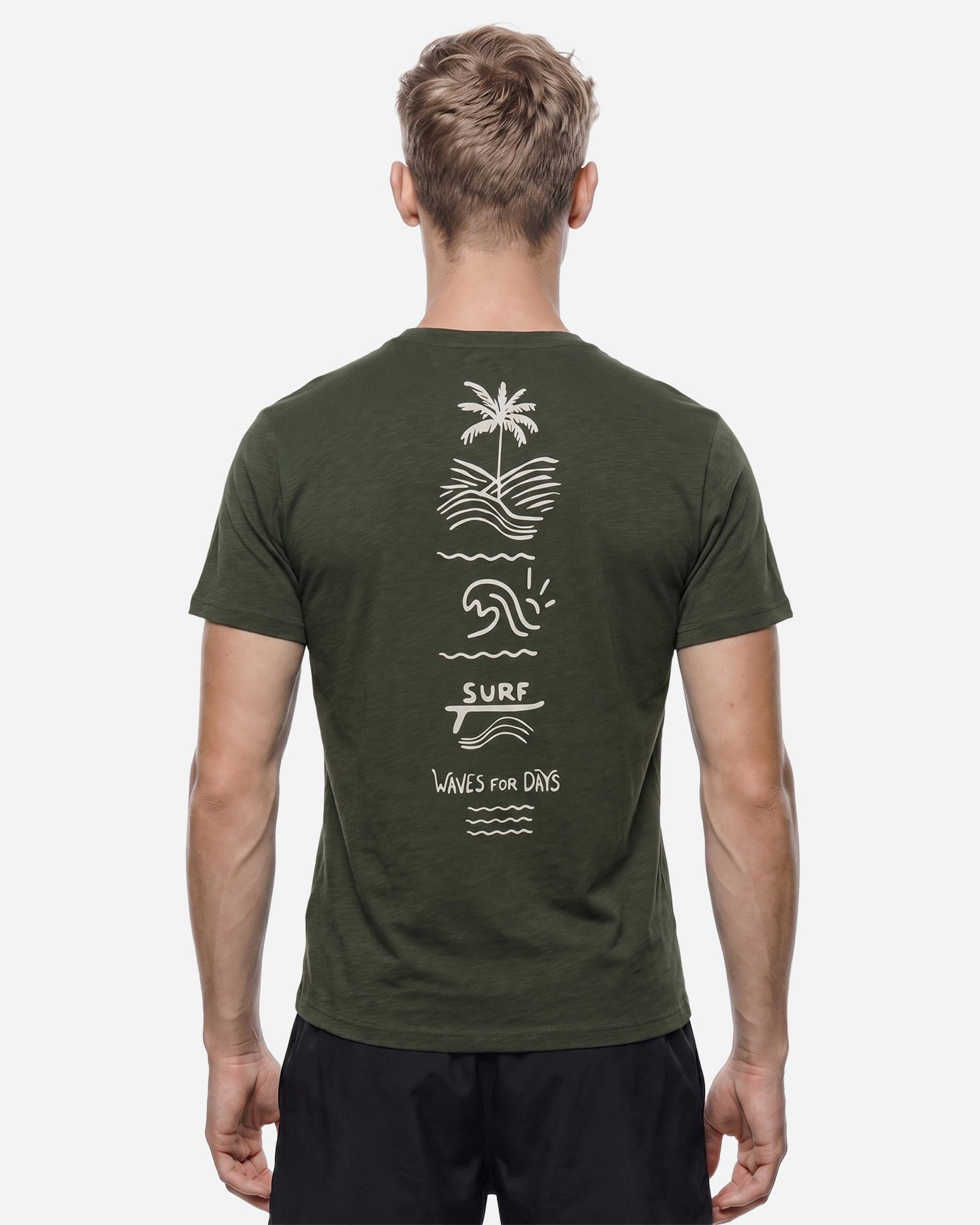 T-shirt MISTRAL ICONIC WAVE M - Verde - 3 | Cisalfa Sport