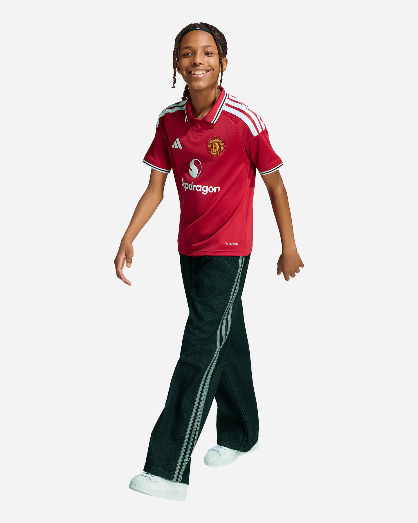Maglia calcio ufficiale ADIDAS MANCHESTER UNITED HOME 26-27 JR - 2 | Cisalfa Sport